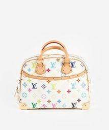 Louis Vuitton Louis Vuitton Murakami Leather Bowling Bag