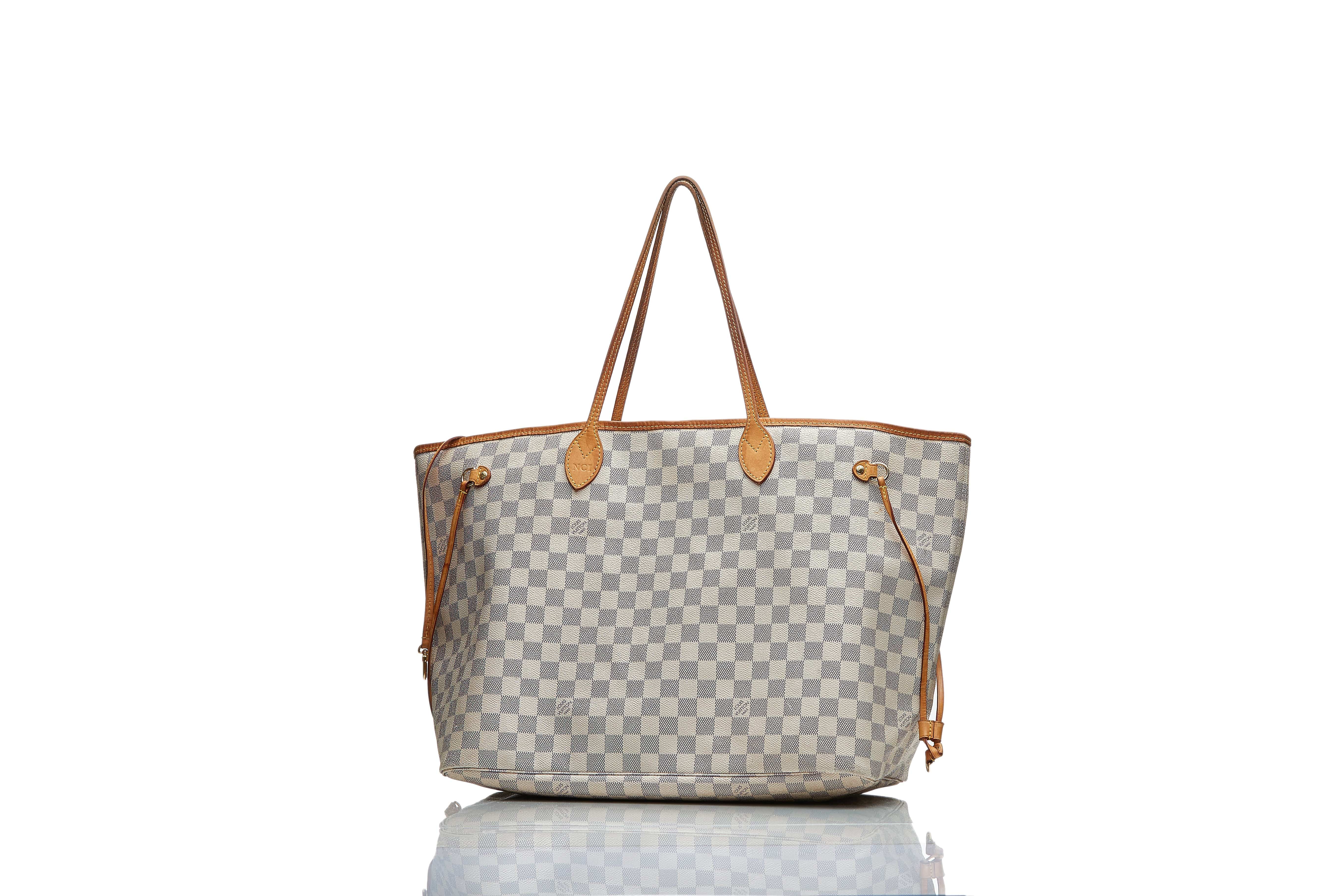 Louis Vuitton Louis Vuitton Neverful Damier Azur GM