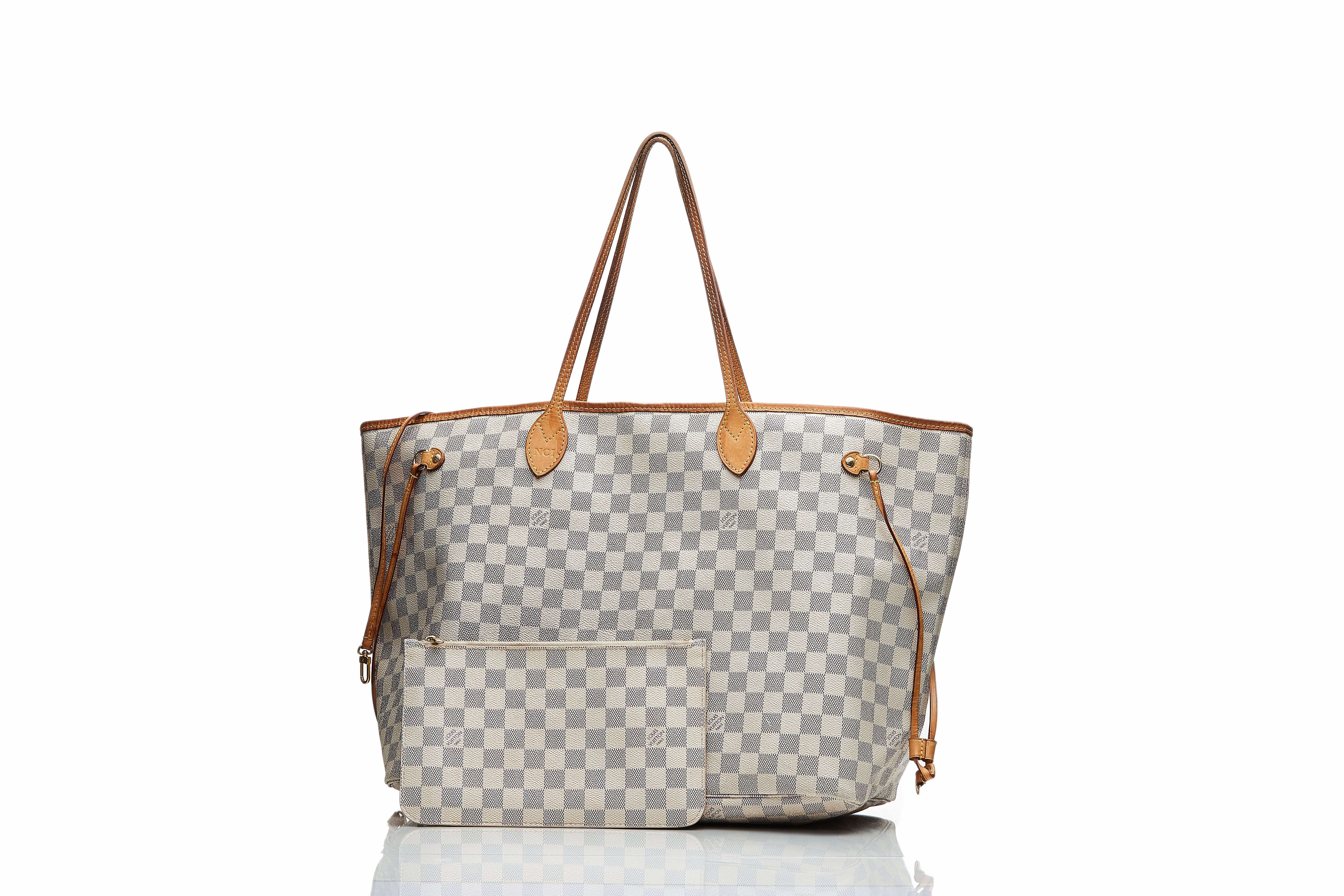 Louis Vuitton Louis Vuitton Neverful Damier Azur GM