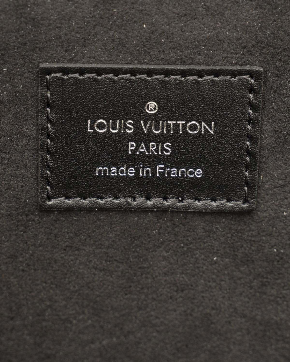 Louis Vuitton LOUIS VUITTON Nomade Pochette Jour PM Black Clutch Bag- AWL1904