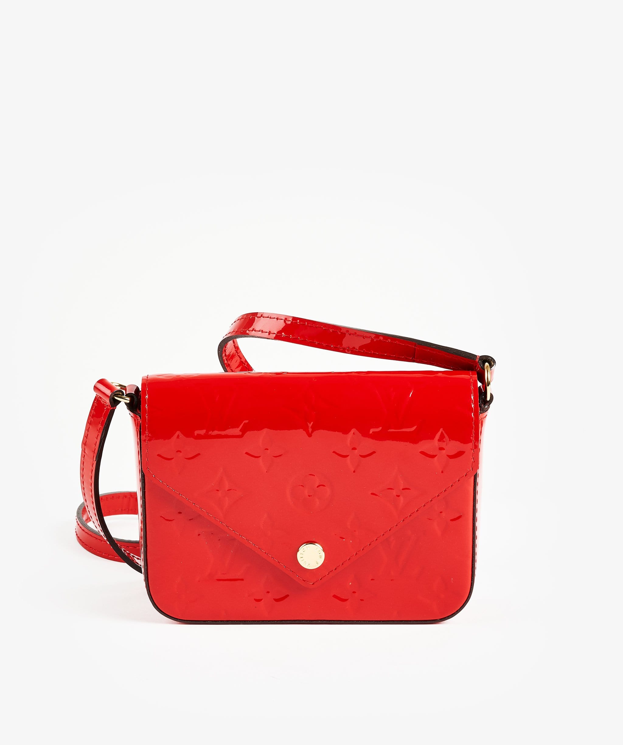 Louis Vuitton Louis Vuitton Patent Red Envelope Crossbody