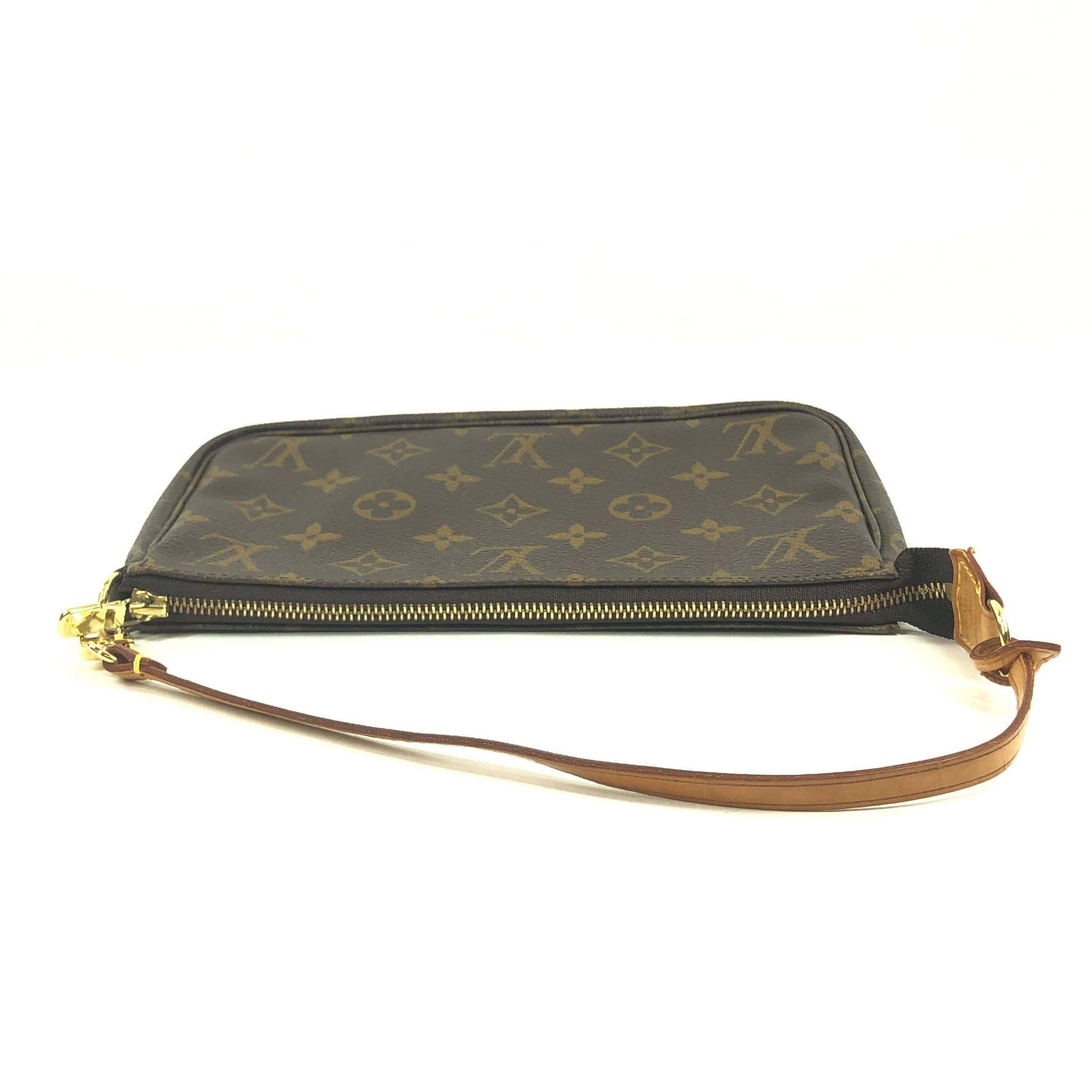 Louis Vuitton Louis Vuitton Pochette Brown Monogram Canvas 4030495