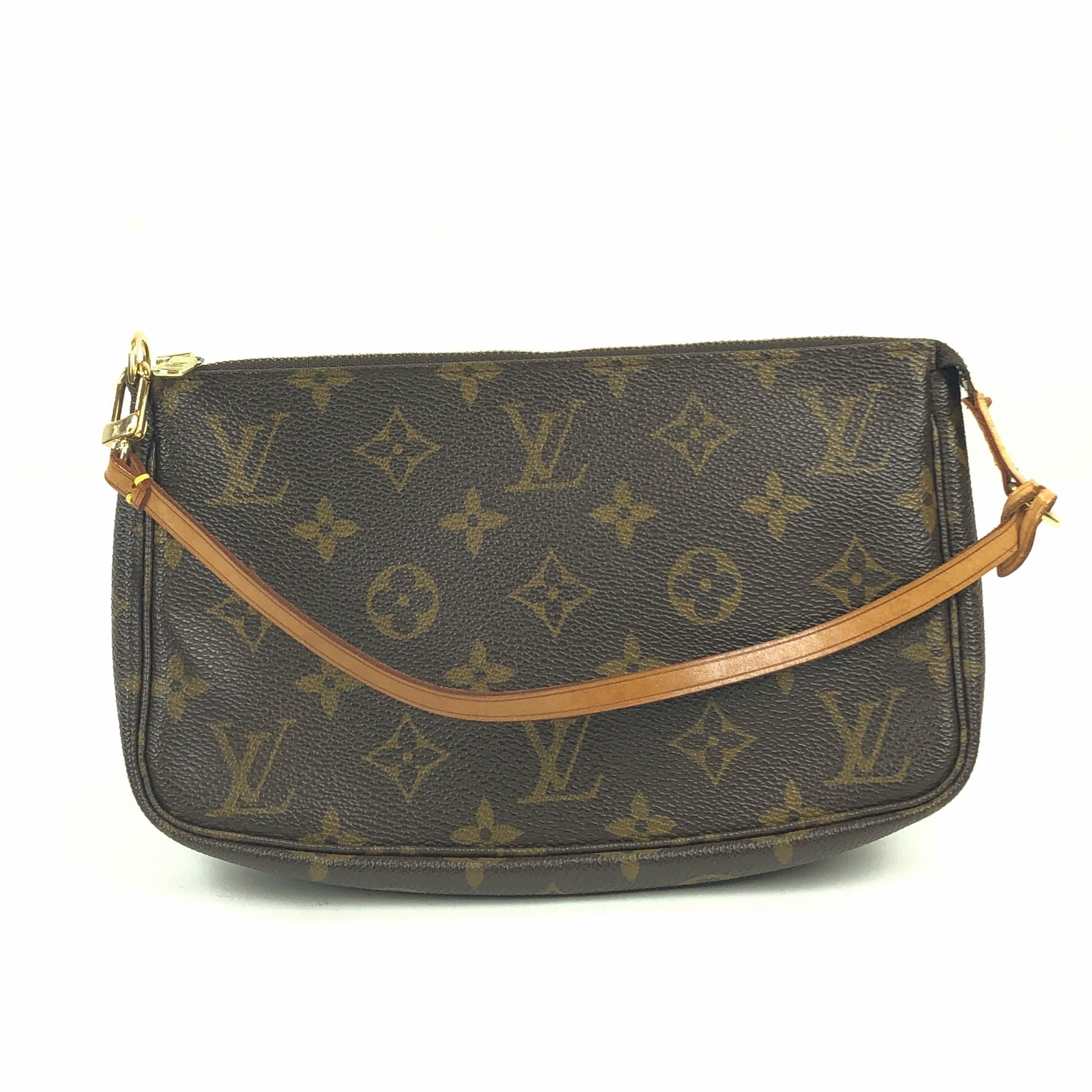 Louis Vuitton Louis Vuitton Pochette Brown Monogram Canvas 4030495