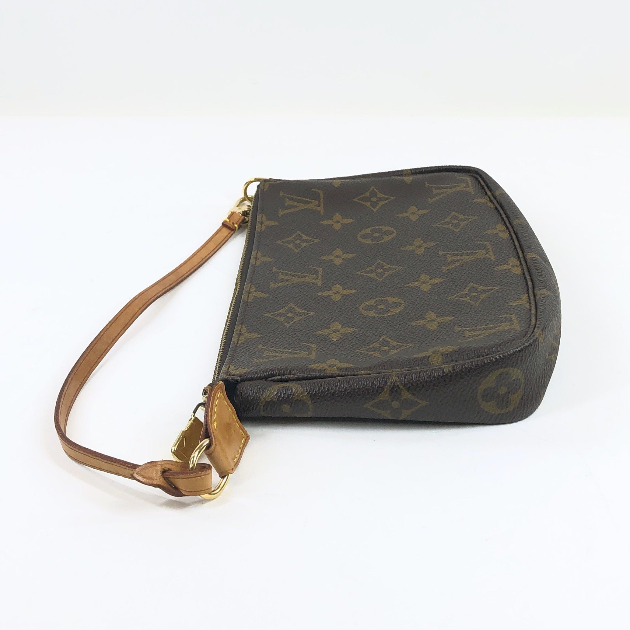 Louis Vuitton Louis Vuitton Pochette Brown Monogram Canvas 4030495