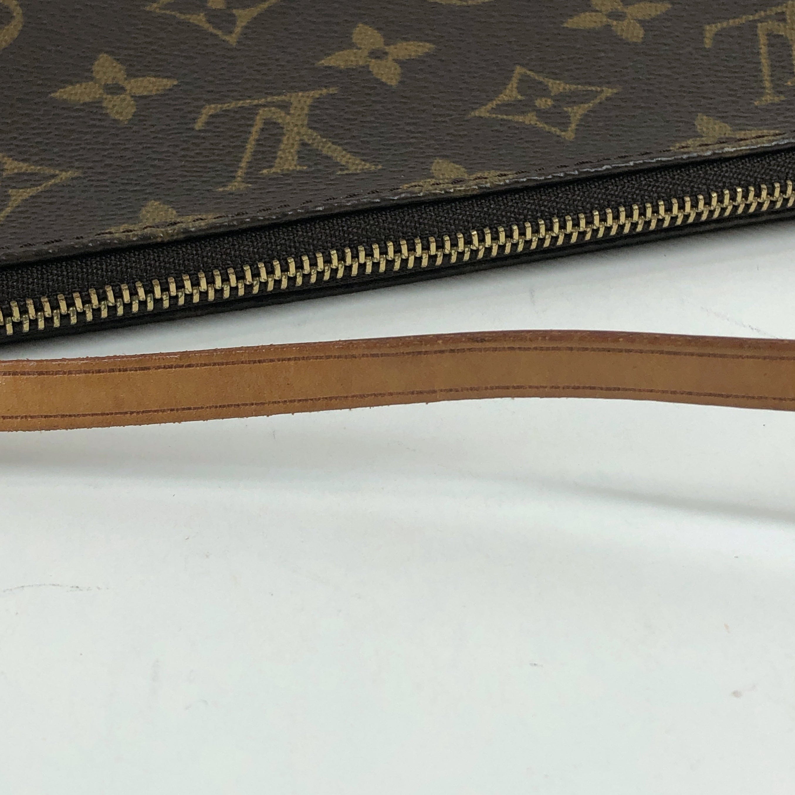 Louis Vuitton Louis Vuitton Pochette Brown Monogram Canvas 4030495