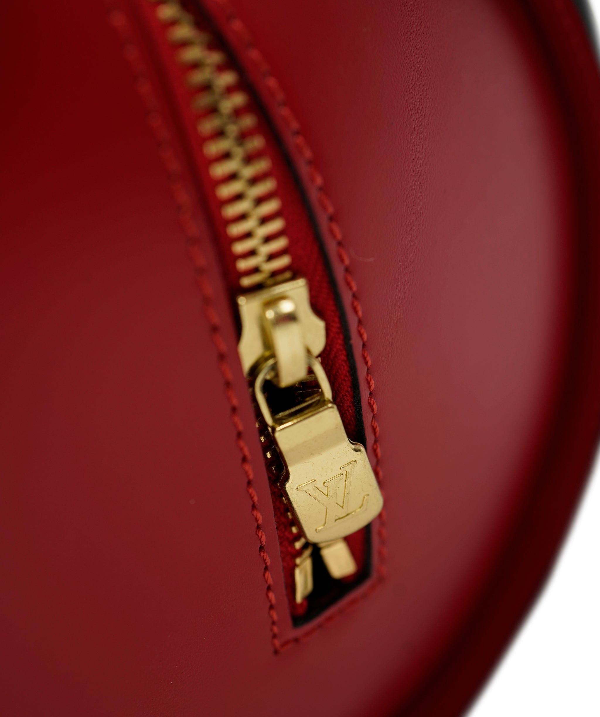 Louis Vuitton Louis Vuitton Red Epi Soufflot Shoulder Bag with GHW - AWC2115