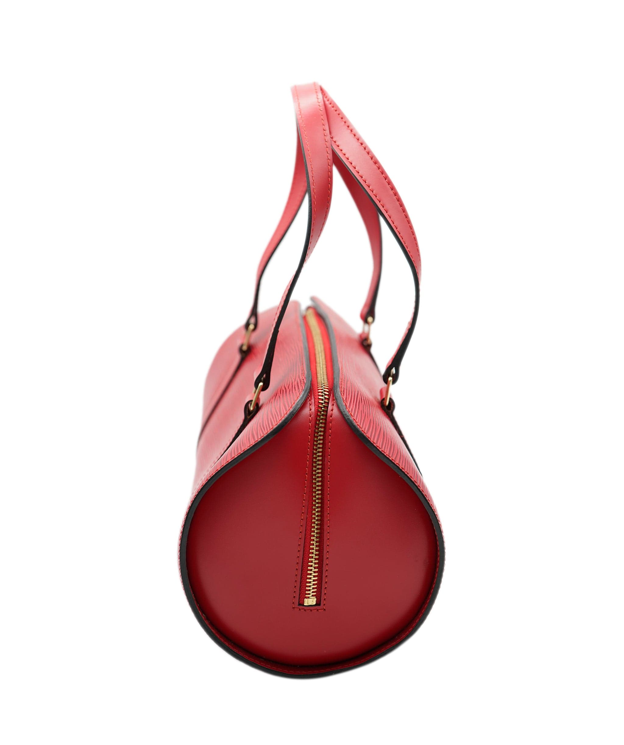 Louis Vuitton Louis Vuitton Red Epi Soufflot Shoulder Bag with GHW - AWC2115