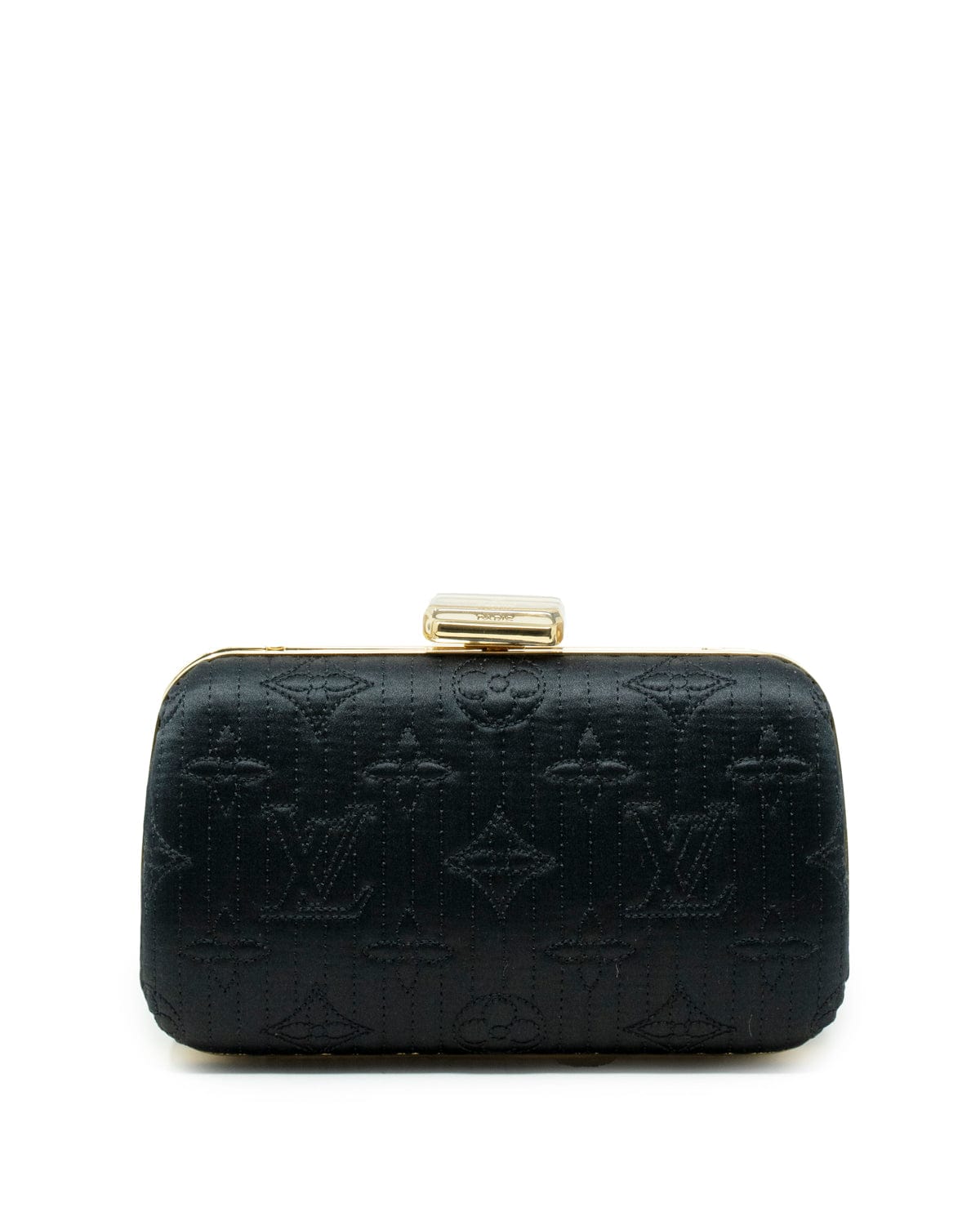 Louis Vuitton Louis Vuitton Satin Empriente Clutch Minaudiere Bag - AWL3108