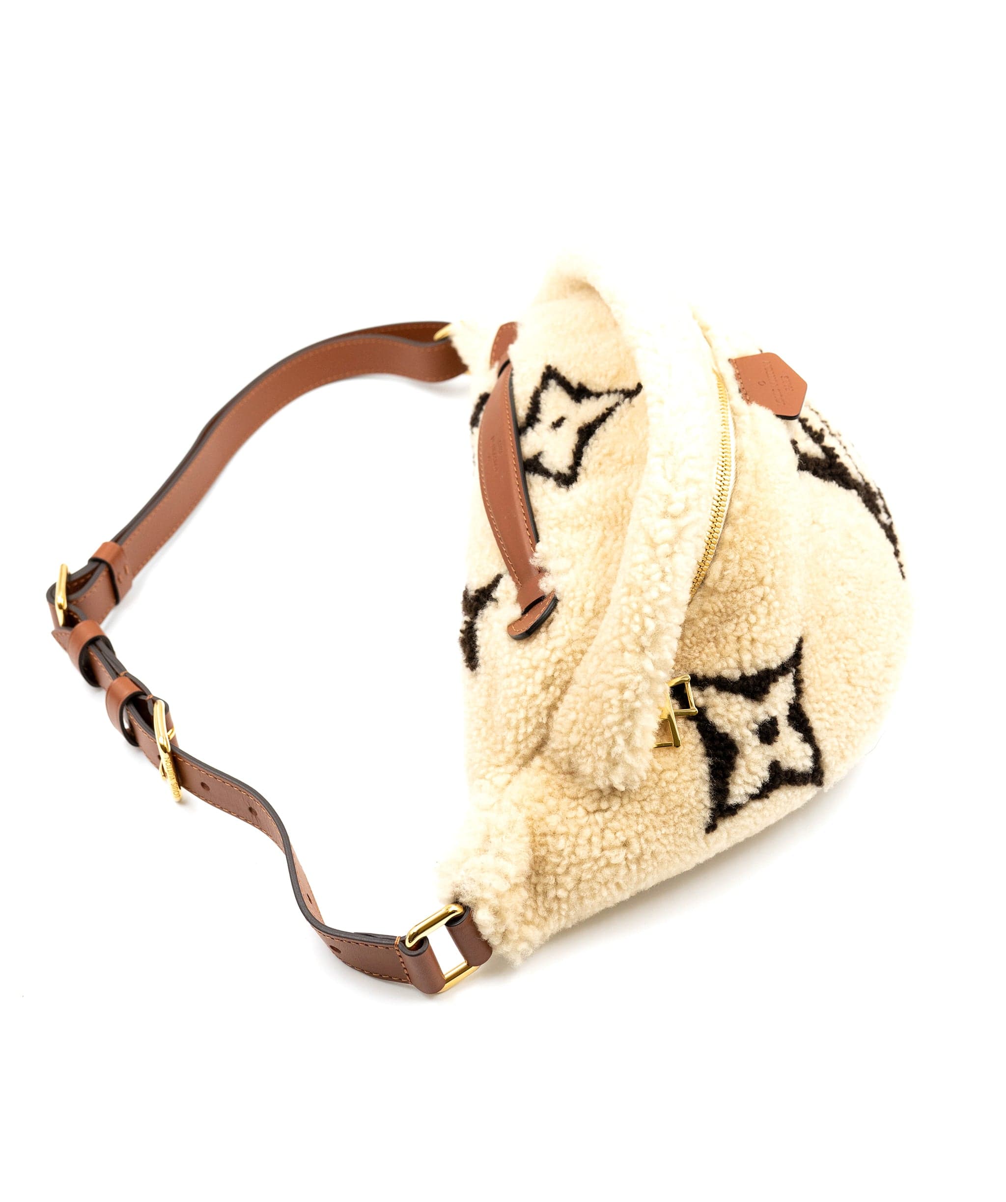 Louis Vuitton Louis Vuitton Shearling Monogram Limited Edition Waist Bag - AGL1903