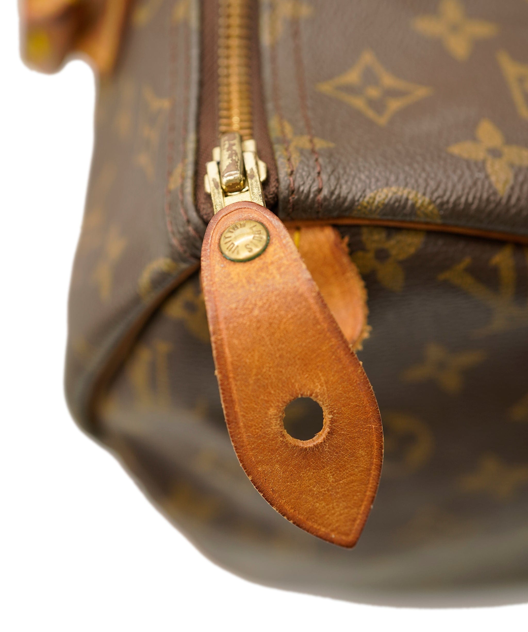 Louis Vuitton Louis Vuitton Speedy 30 Brown Monogram Canvas AWL4394