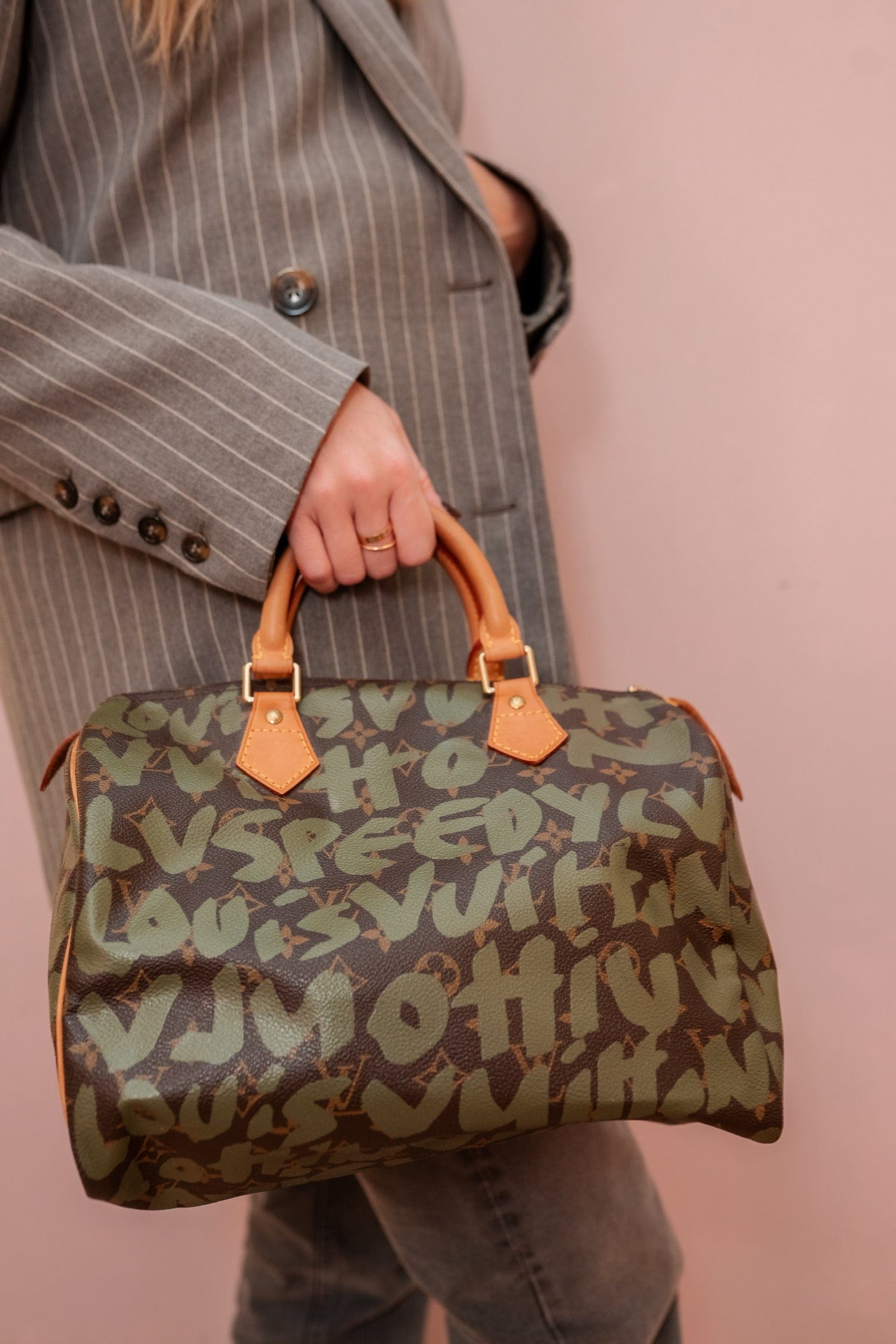 Louis Vuitton Louis Vuitton Speedy 30 Stephen Sprouce RJL1386