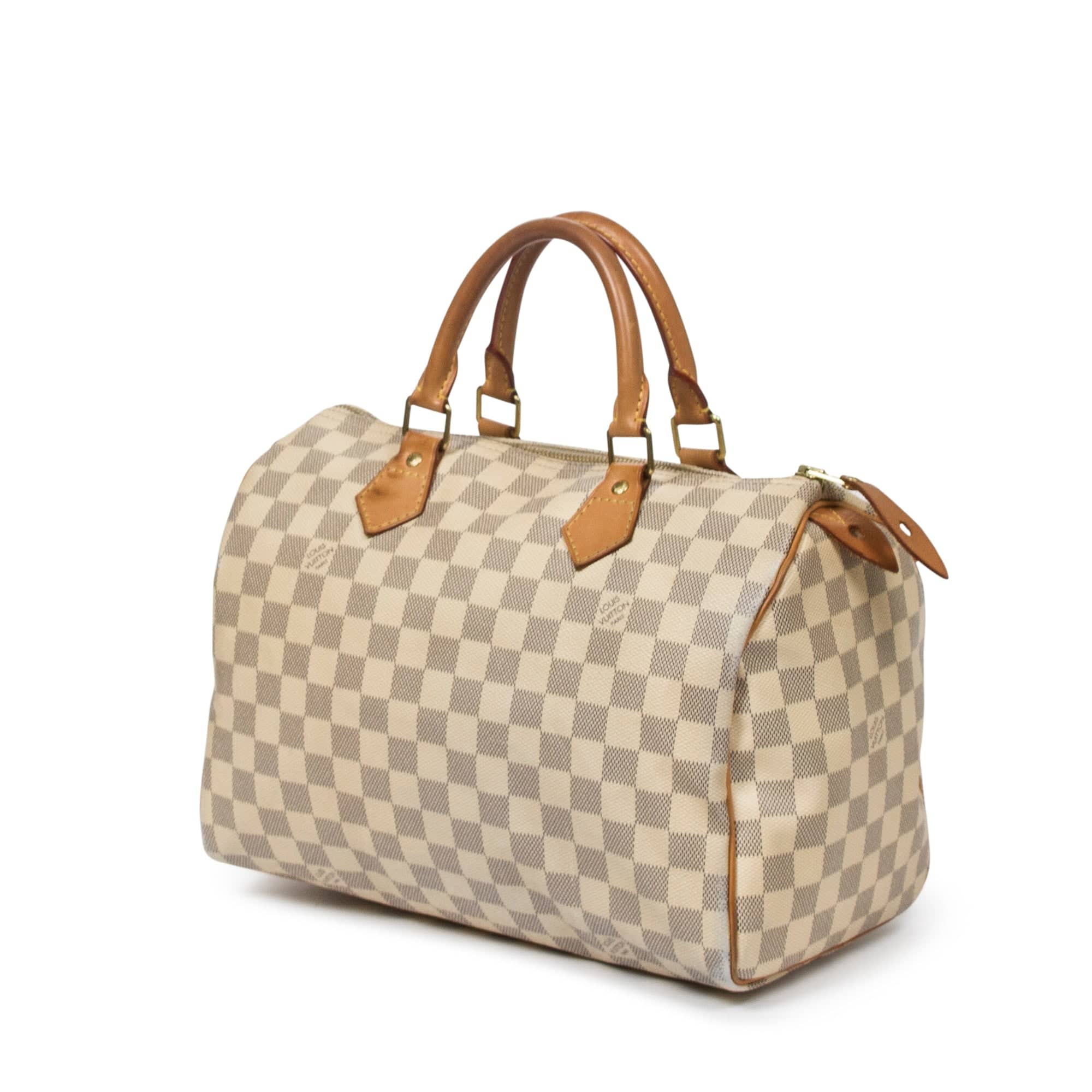 Louis Vuitton Louis Vuitton Speedy Ivory Coated Canvas AB - AWL2414