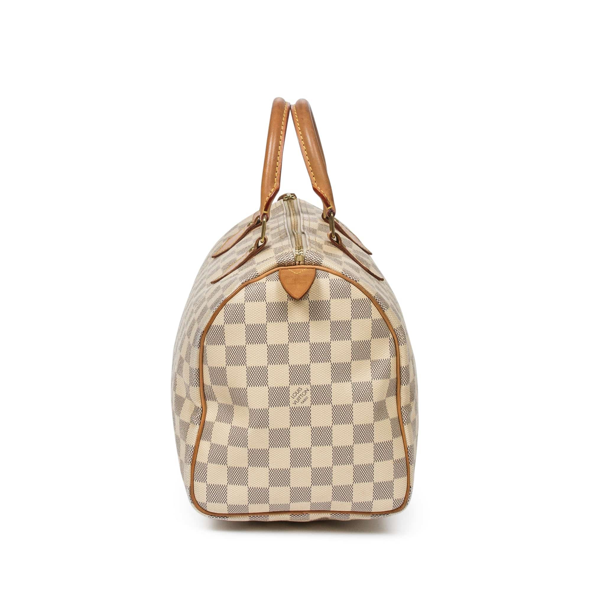 Louis Vuitton Louis Vuitton Speedy Ivory Coated Canvas AB - AWL2414