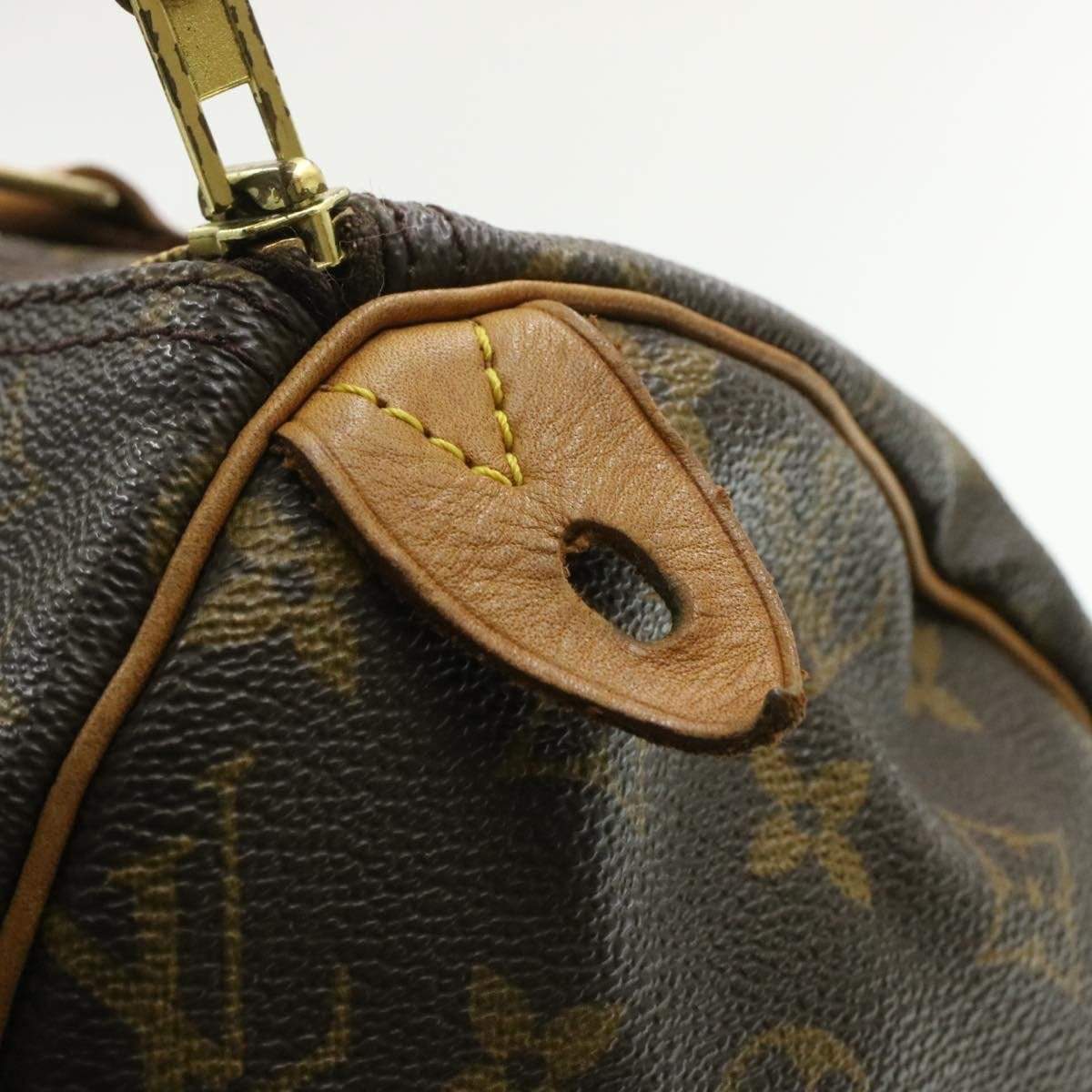 Louis Vuitton LOUIS VUITTON Speedy Monogram 30 Hand Bag SP0917