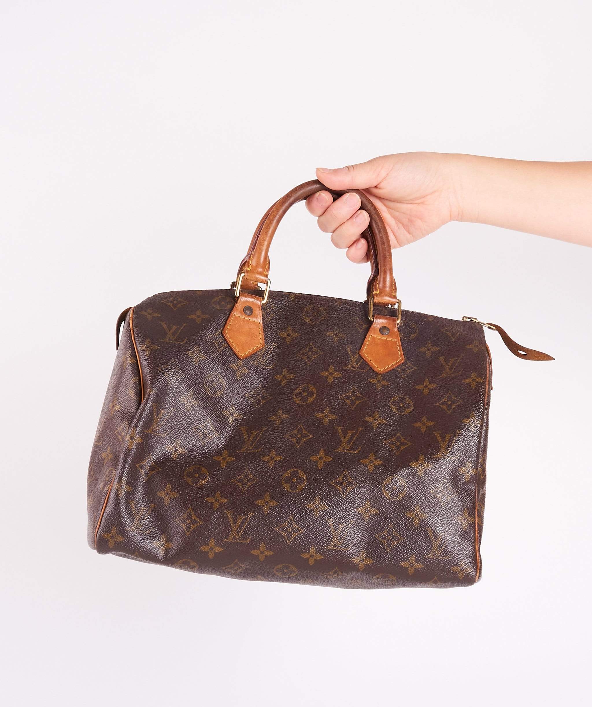 Louis Vuitton LOUIS VUITTON Speedy Monogram 30 Hand Bag SP0917