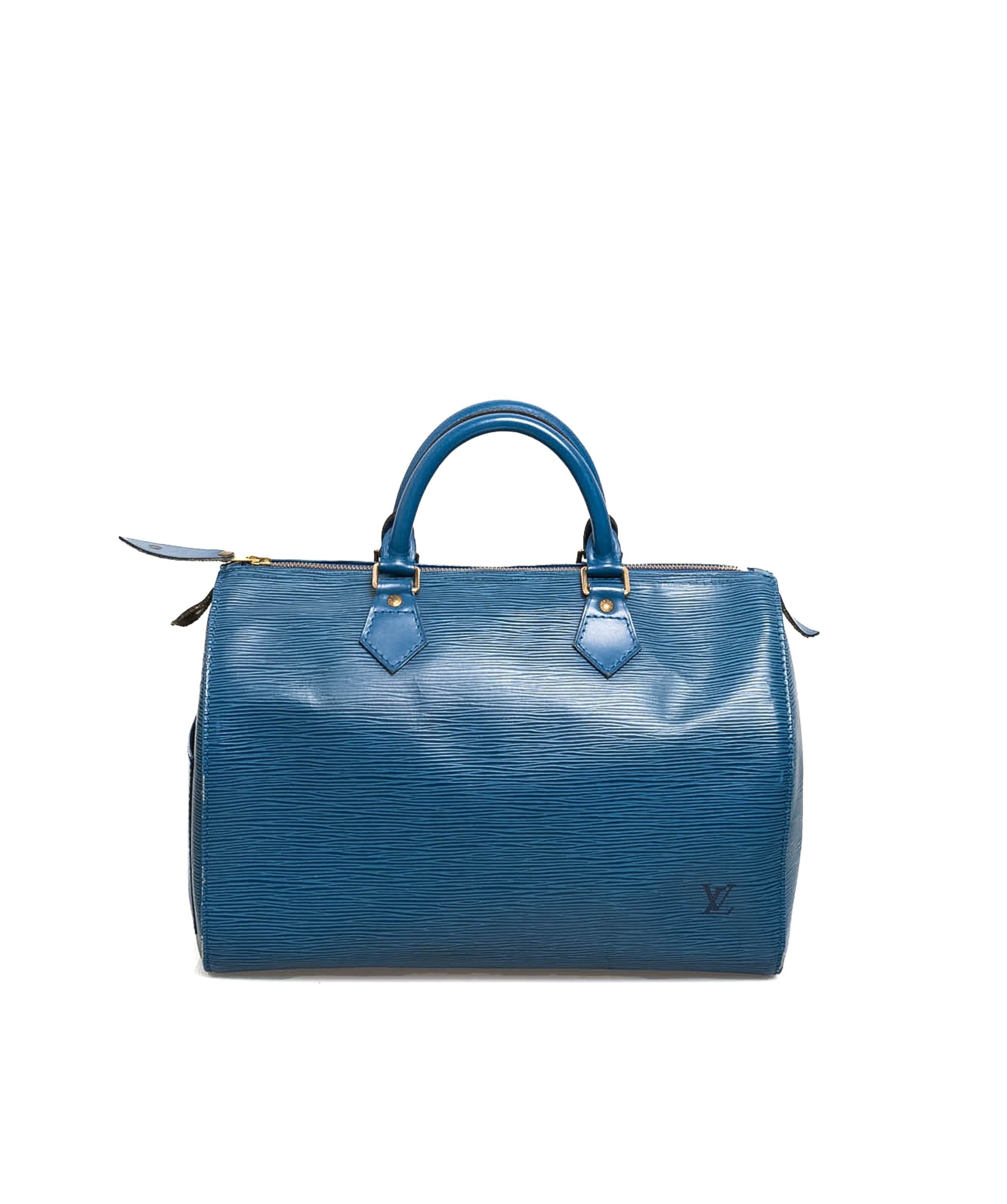 Louis Vuitton Louis Vuitton Toledo Blue Epi Speedy 30 - AWL2019