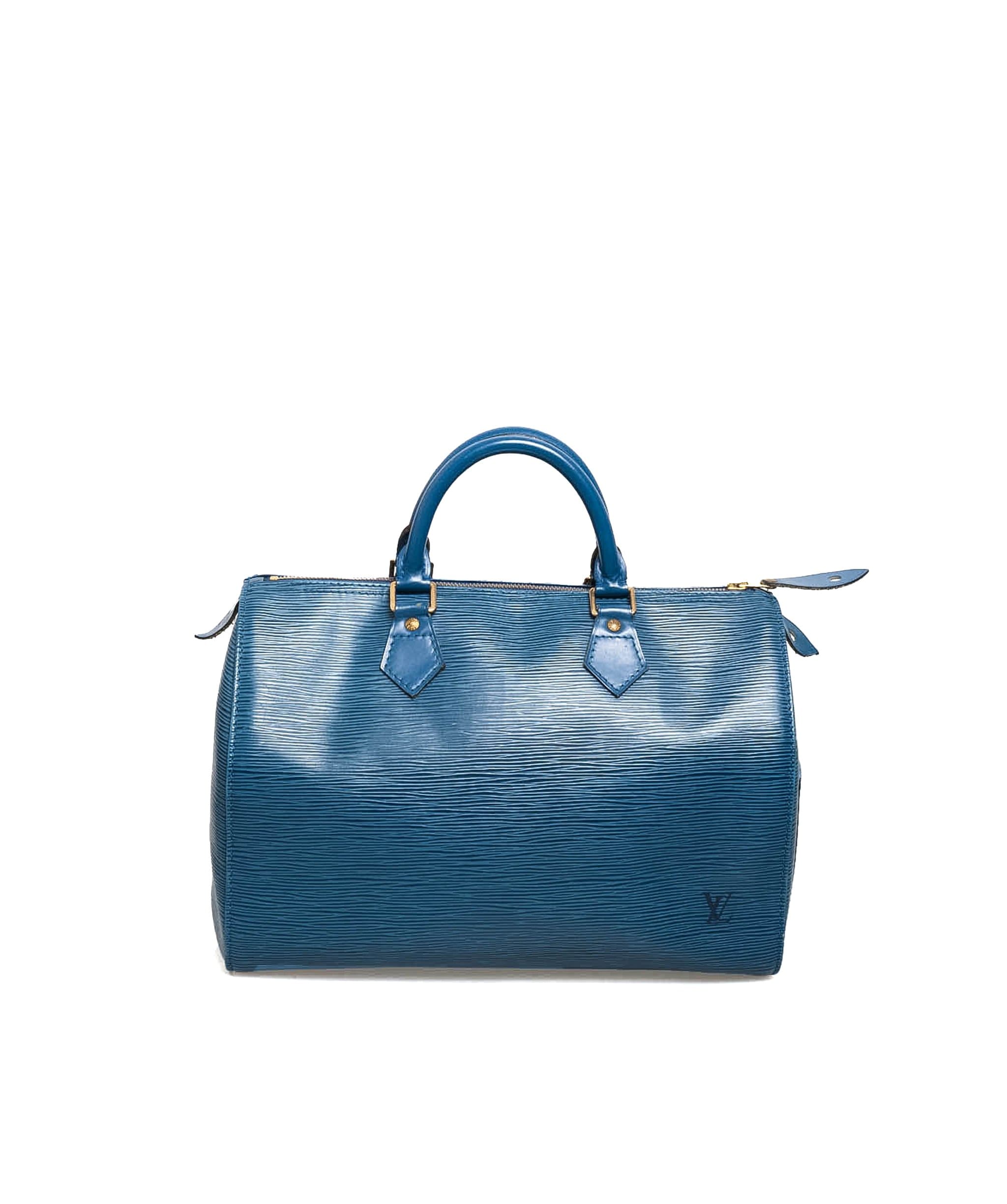 Louis Vuitton Louis Vuitton Toledo Blue Epi Speedy 30 - AWL2019