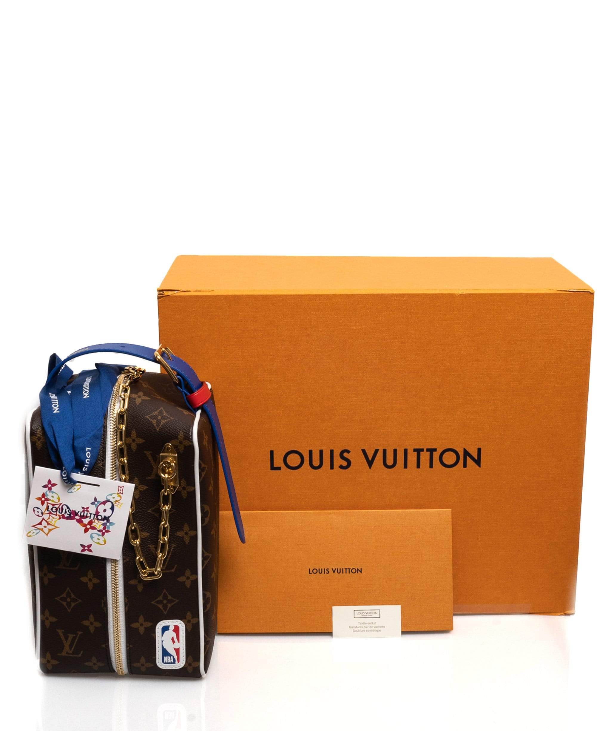 Louis Vuitton Louis Vuitton X NBA Cloakroom Dopp Kit Bag MW1342