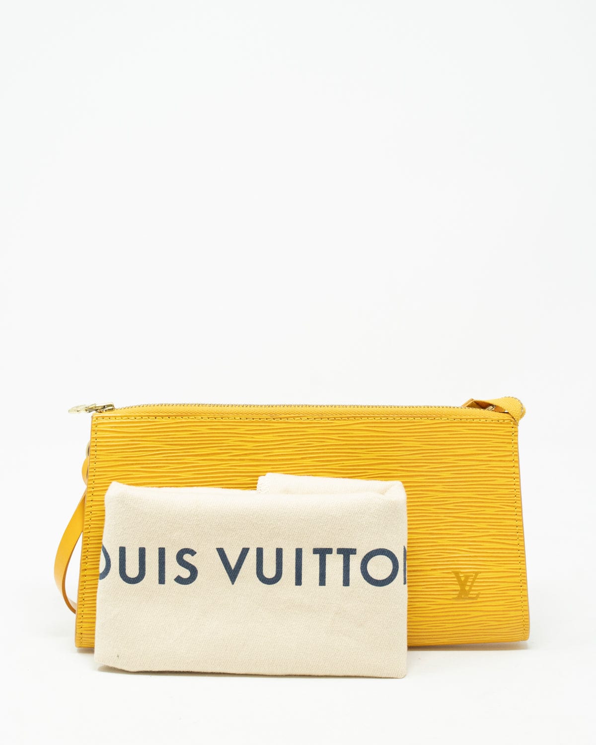 Louis Vuitton Louis Vuitton Yellow Epi Leather Pochette  - AGL1850