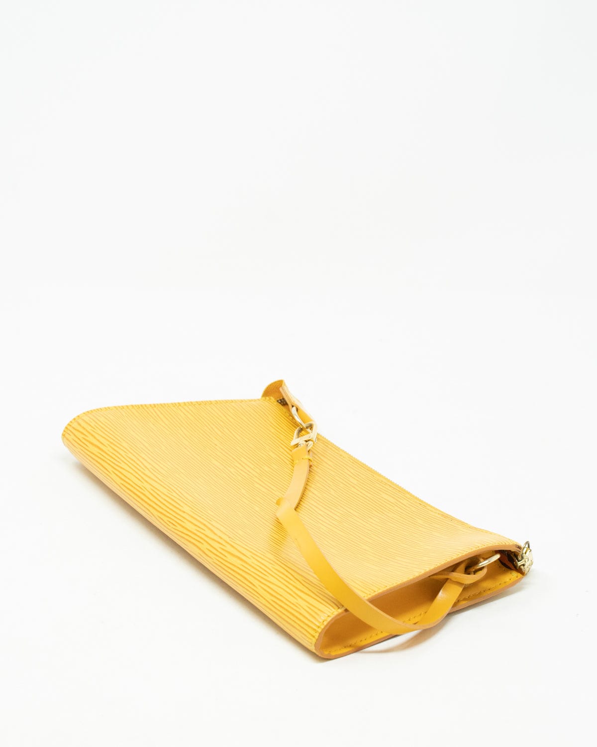 Louis Vuitton Louis Vuitton Yellow Epi Leather Pochette  - AGL1850