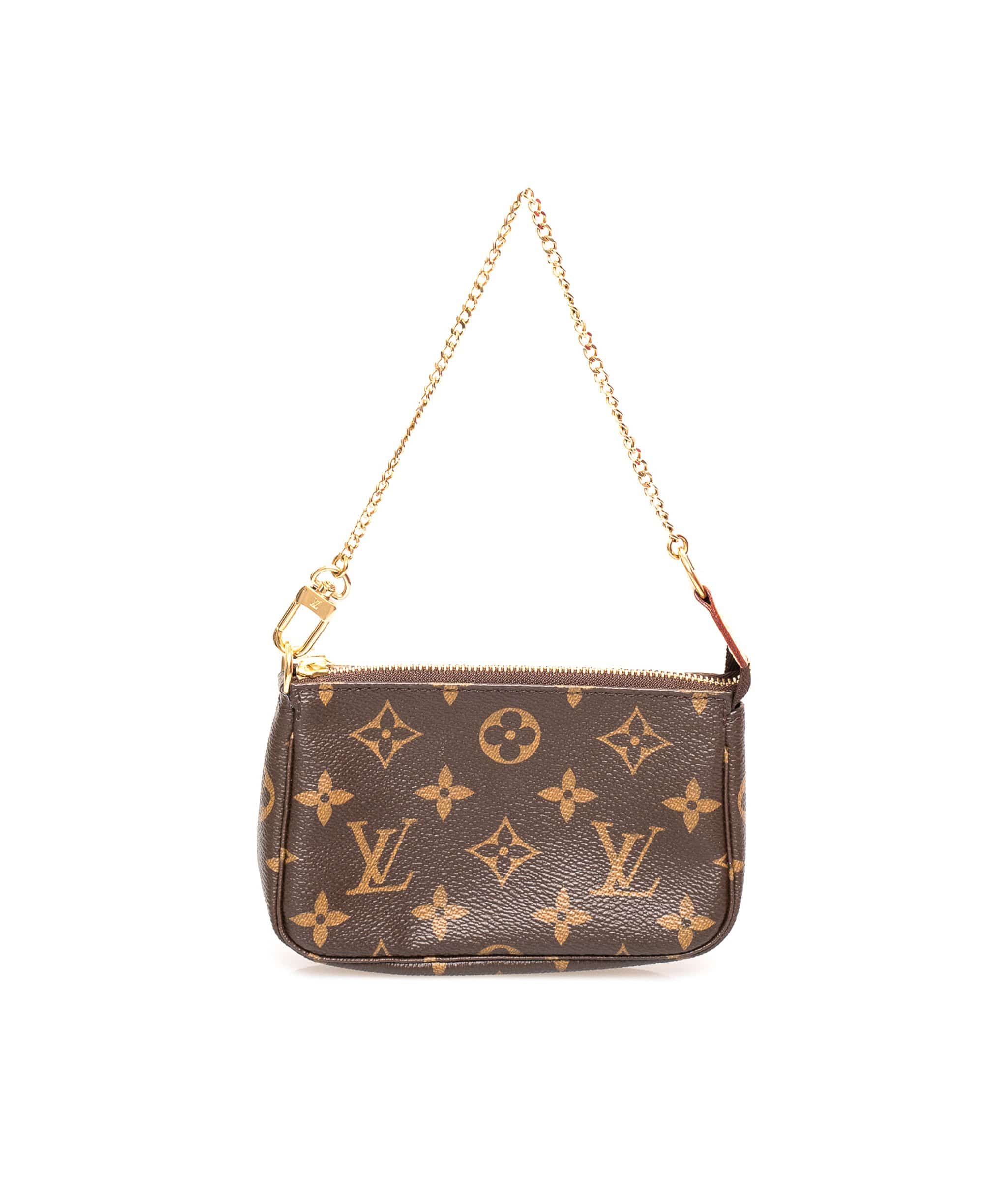 Louis Vuitton Lous Vuitton Mini Pochette With Chain - ADL1474