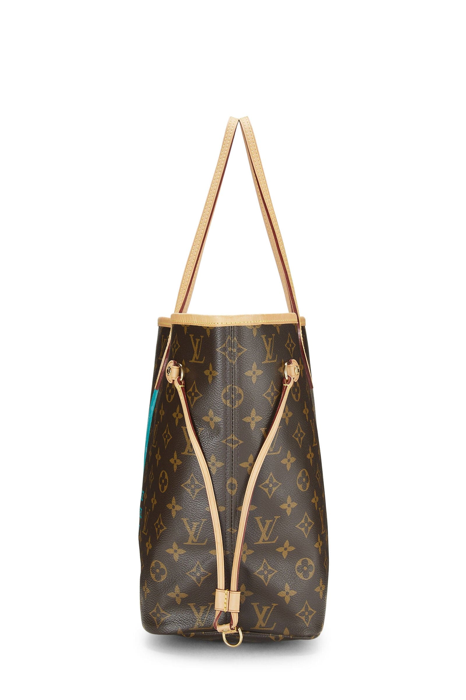 Louis Vuitton Lv Blue Mngrm V Nvrflnmnpch Mm QJBJDIAWBA001