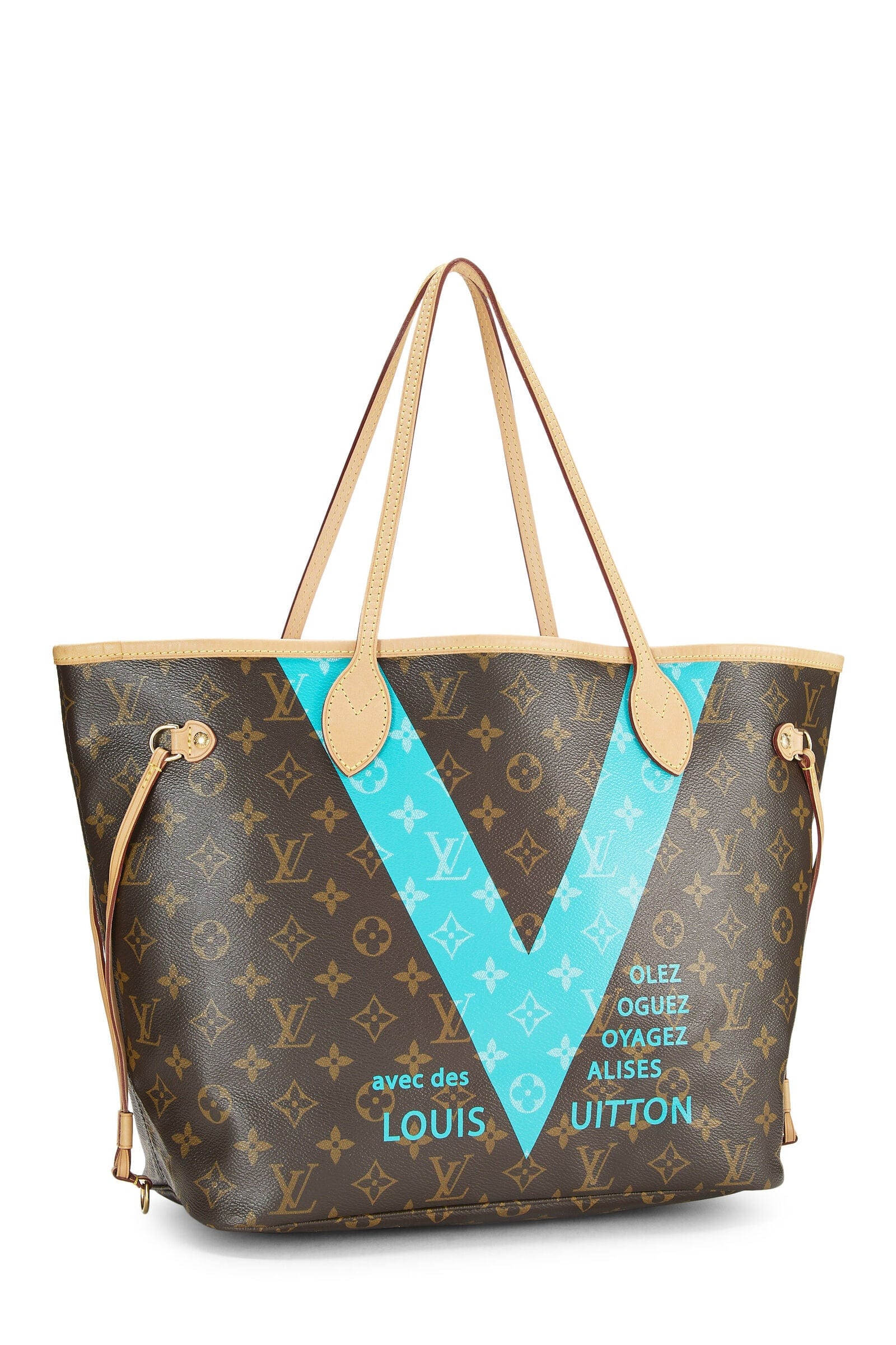 Louis Vuitton Lv Blue Mngrm V Nvrflnmnpch Mm QJBJDIAWBA001