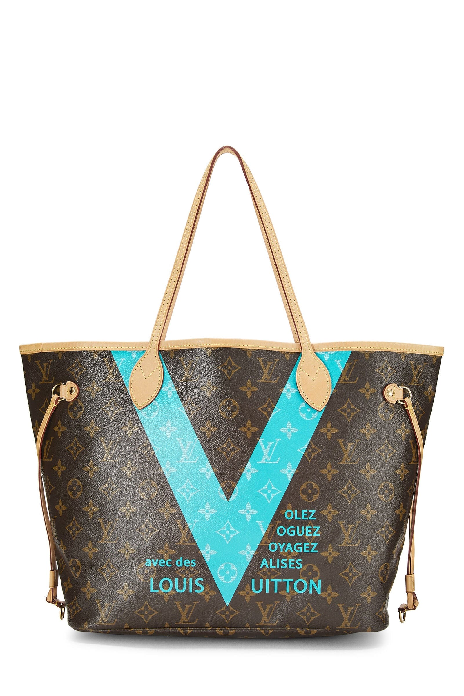 Louis Vuitton Lv Blue Mngrm V Nvrflnmnpch Mm QJBJDIAWBA001