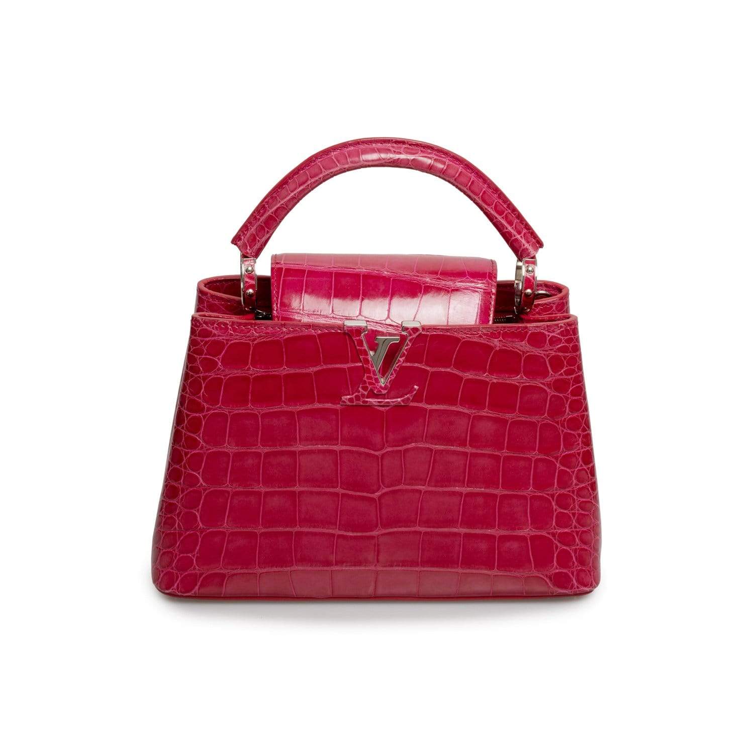 Louis Vuitton LV Capucines Crocodile Bag  AGC1010