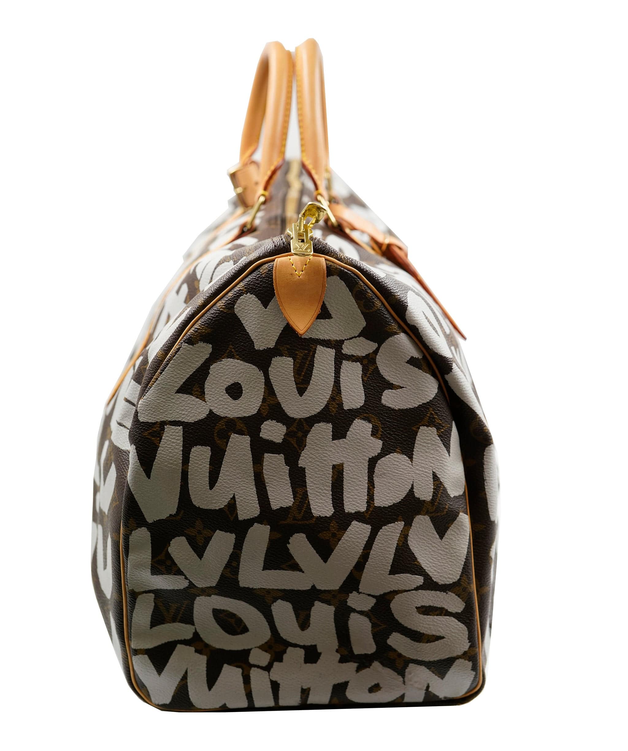 Louis Vuitton LV White Graffiti Stephen Sprouse Keepall 50 - AWL3058