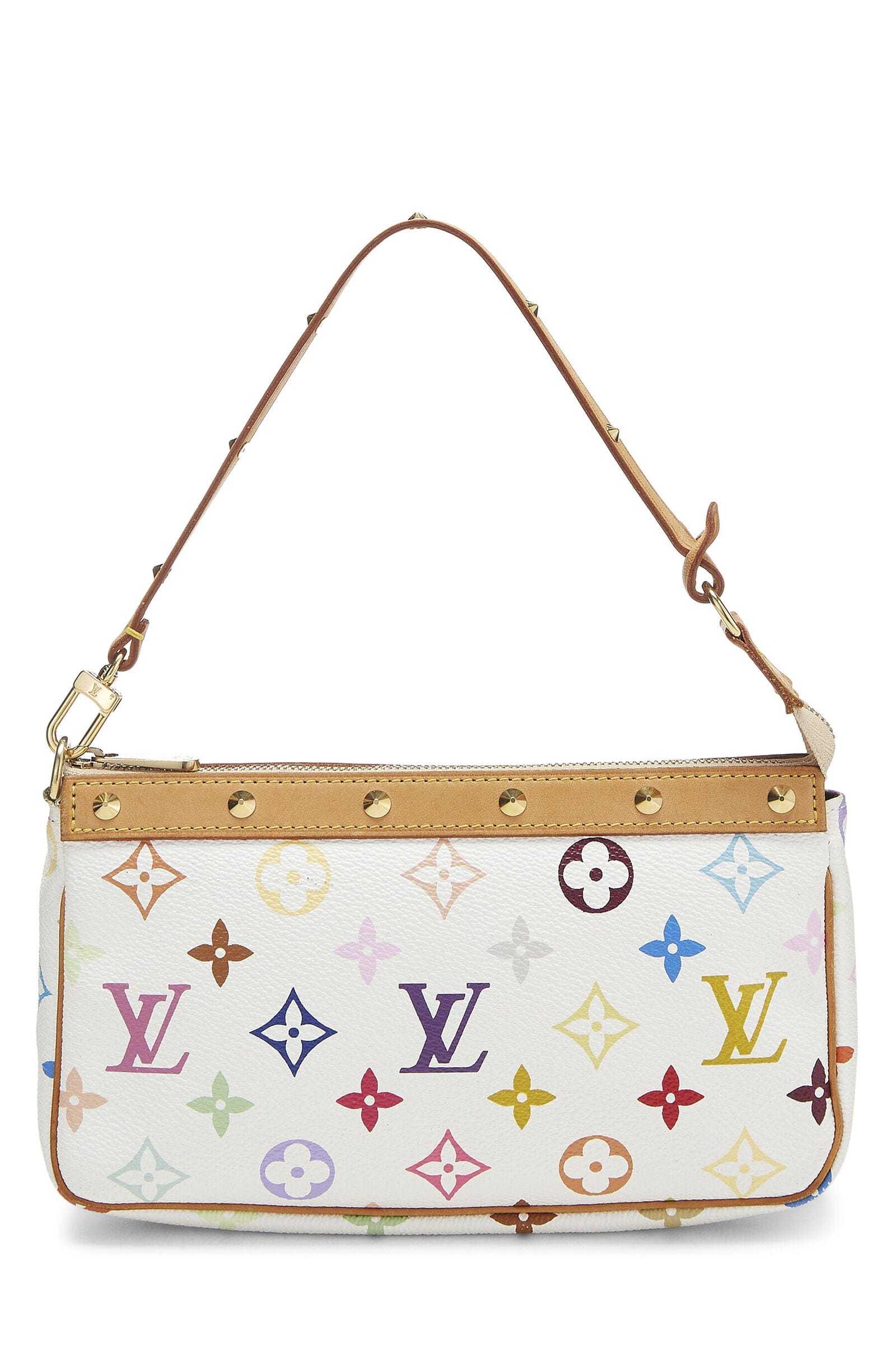 Louis Vuitton Lv White Multi Pochette QJBJUI1ZWB076