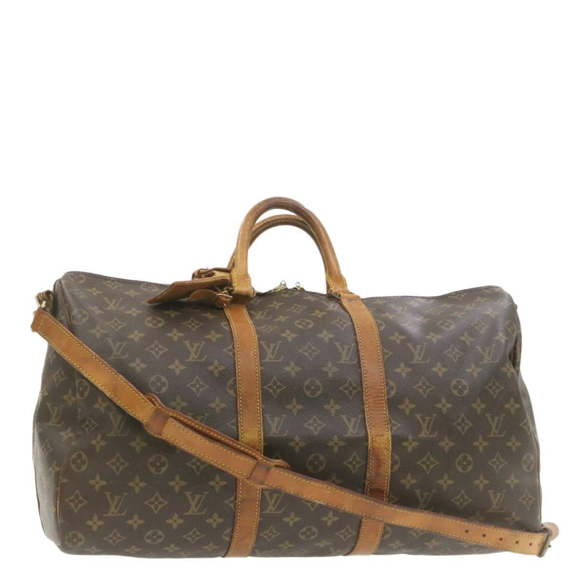 Louis Vuitton RAFFLE  - LOUIS VUITTON Monogram Keepall Bandouliere 50 Boston Bag MW2302