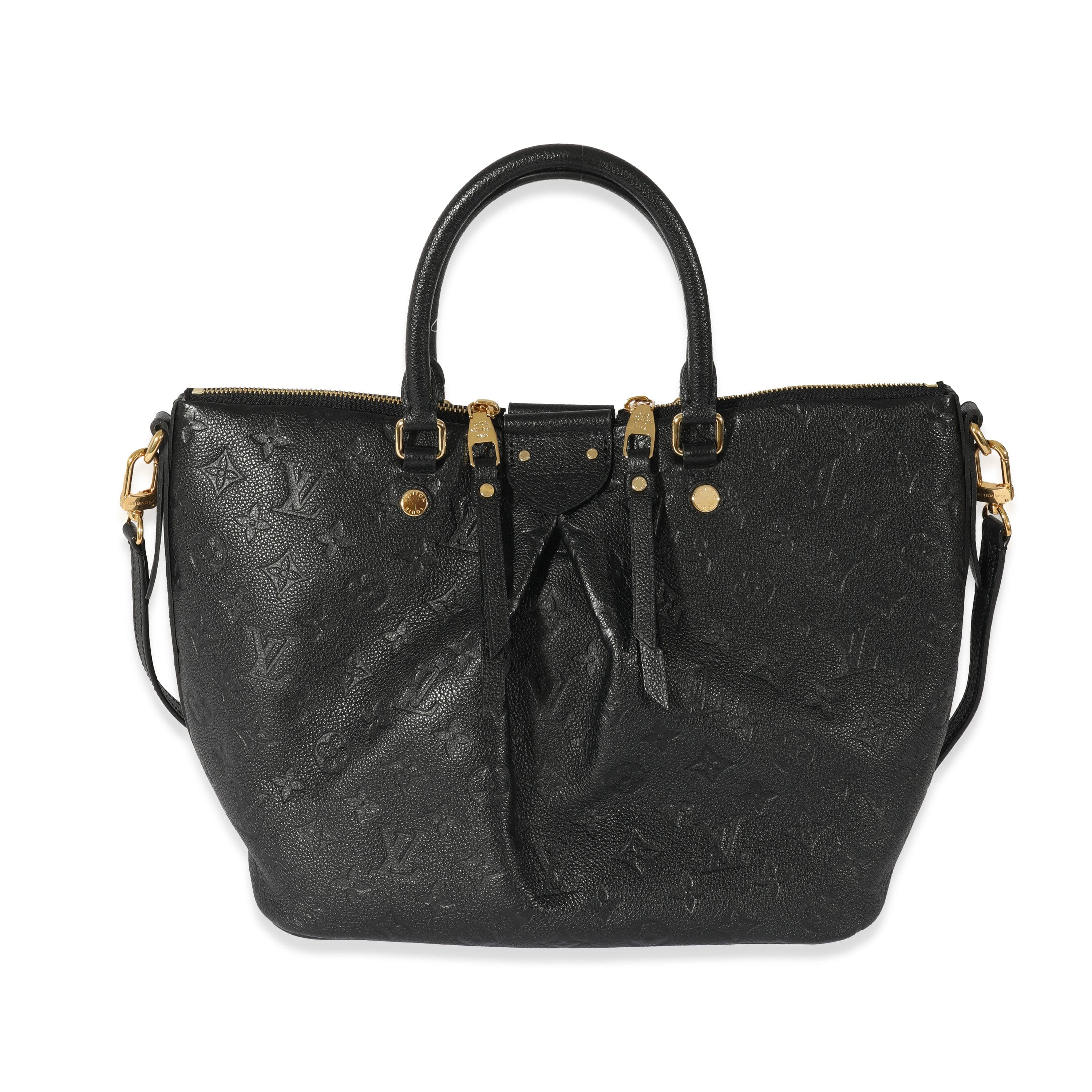 Louis Vuitton Louis Vuitton Black Empreinte Mazarine Tote