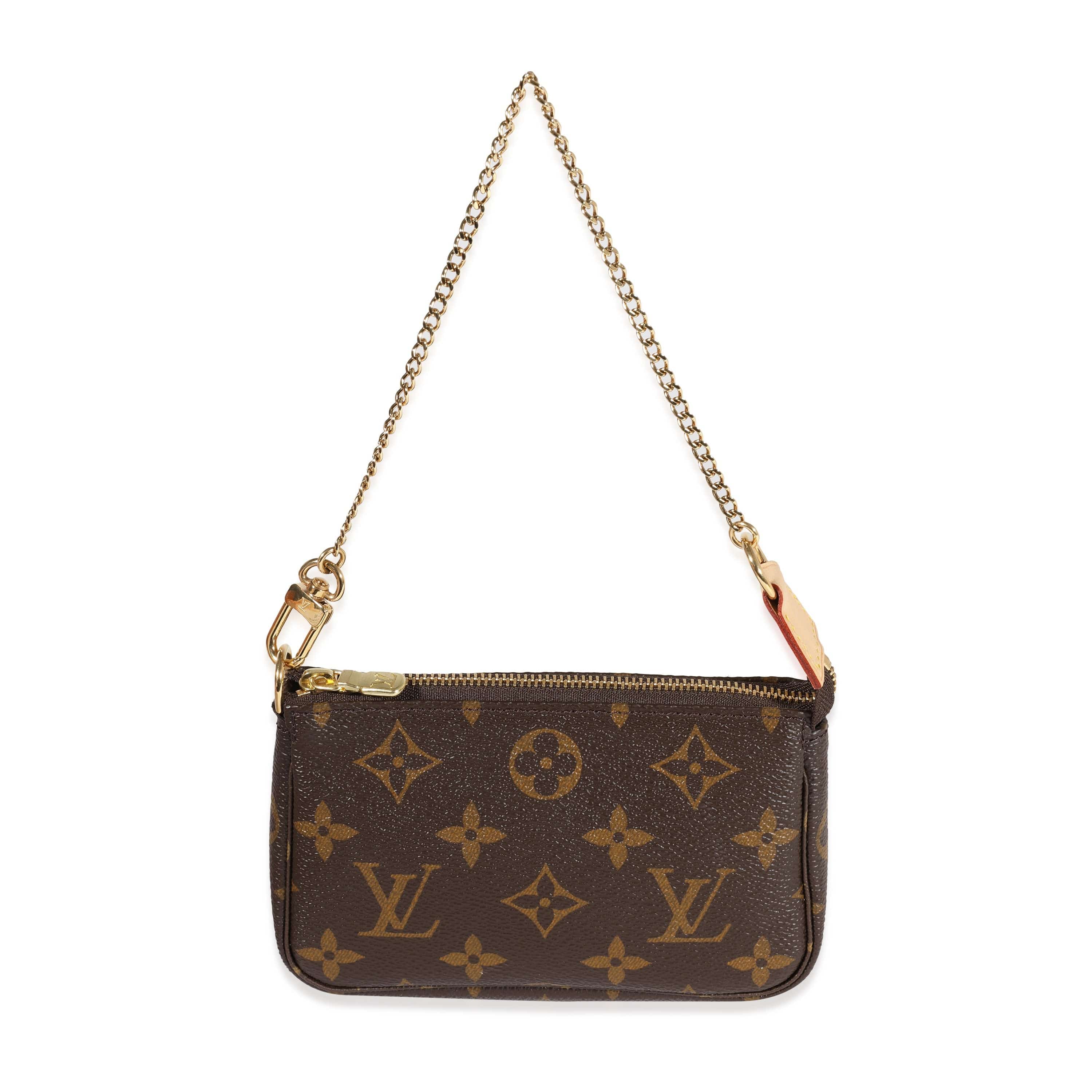 Louis Vuitton Louis Vuitton Monogram Canvas Mini Pochette Accessoires