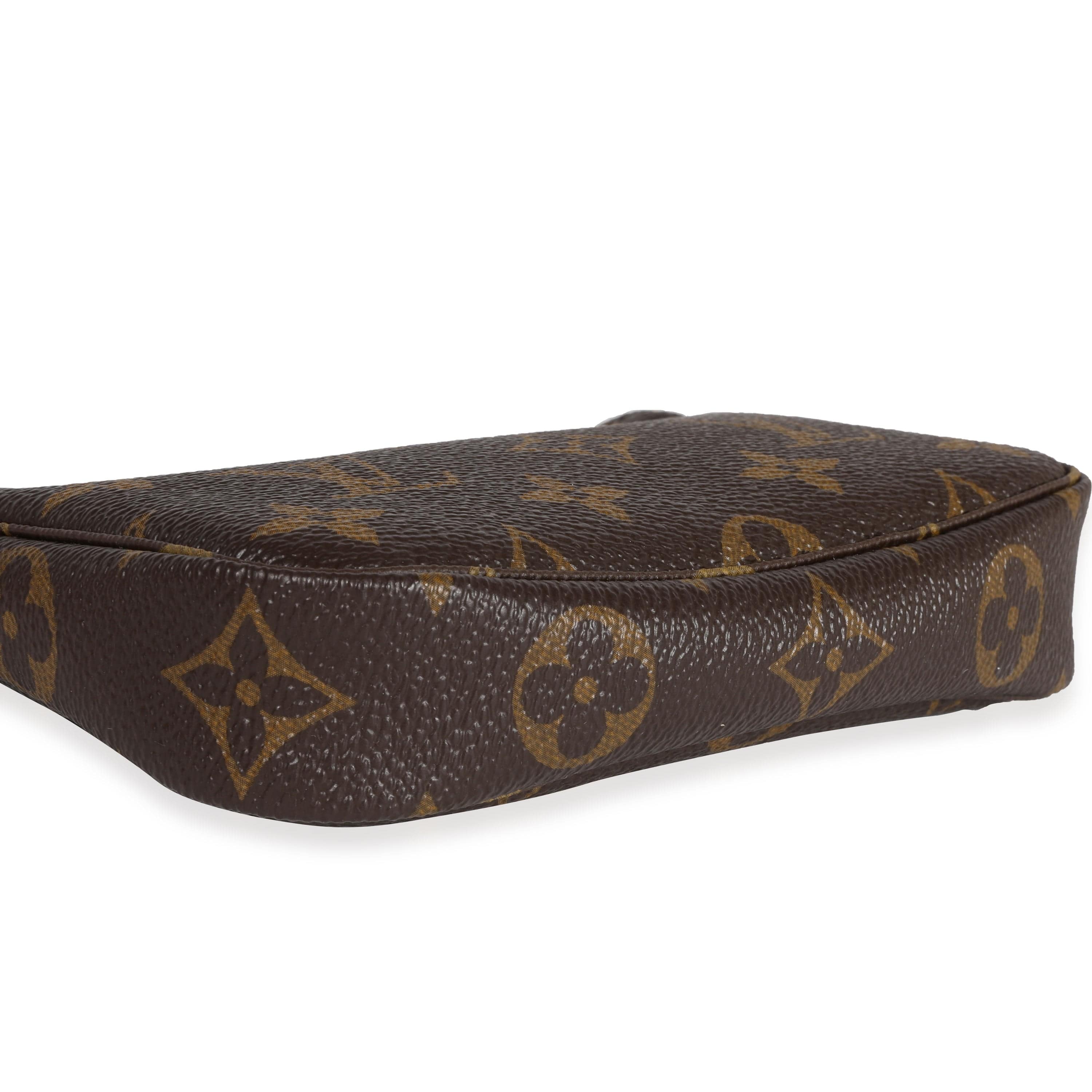 Louis Vuitton Louis Vuitton Monogram Canvas Mini Pochette Accessoires