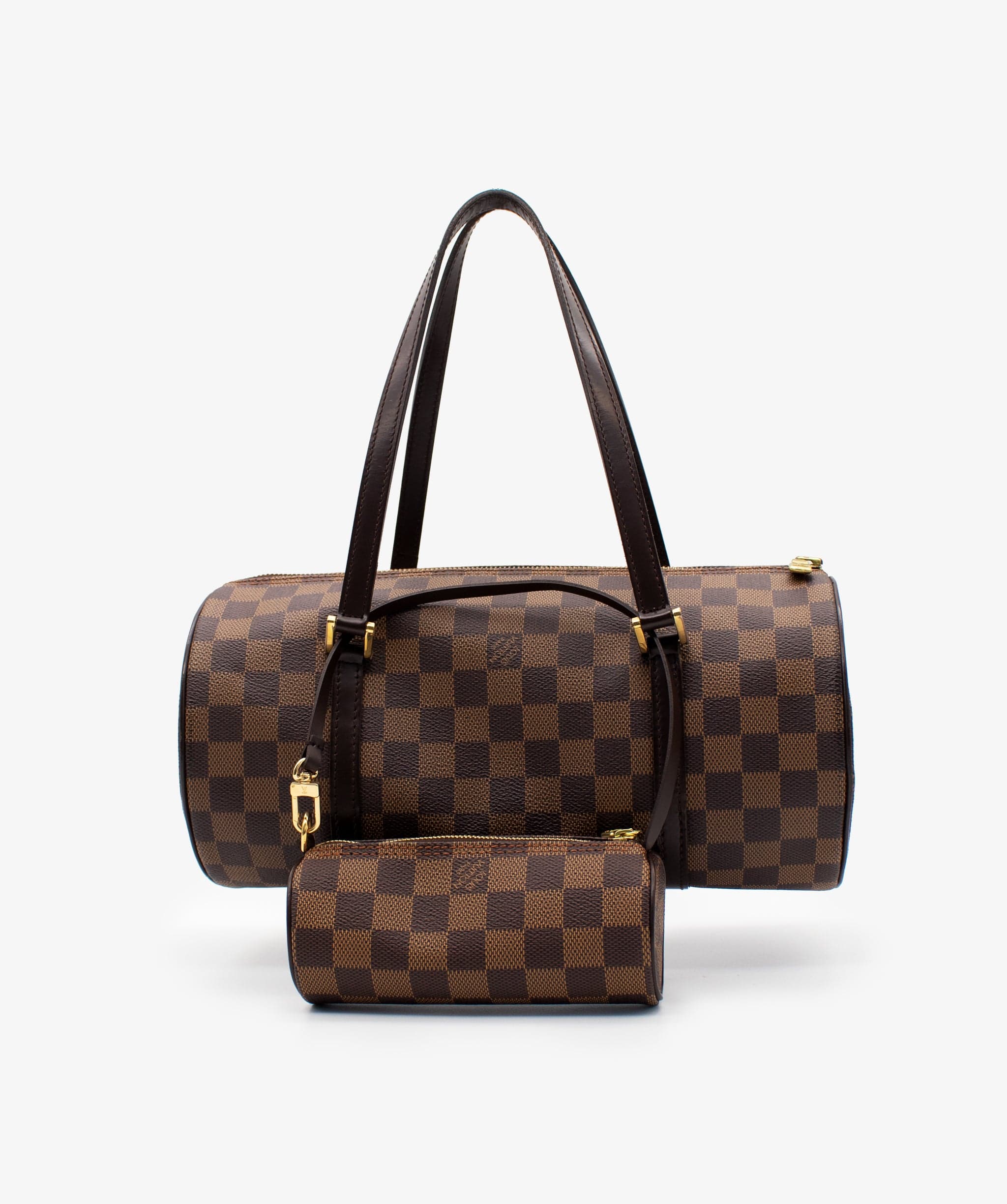 Louis Vuitton LOUIS VUITTON Damier Ebene Papillon 30 Hand Bag N51303 LV Auth pt482 - AWC1421