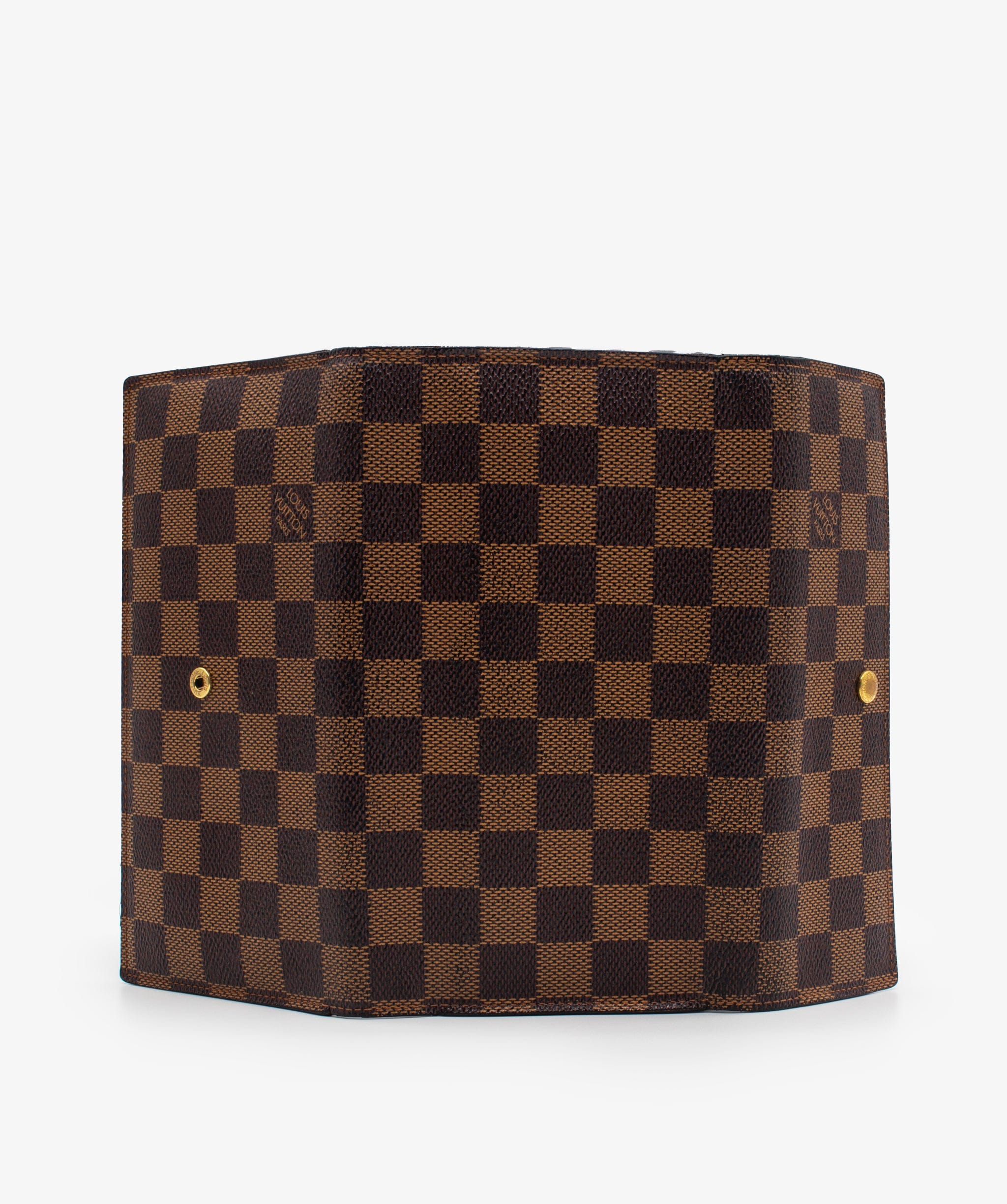 Louis Vuitton Louis Vuitton Damier Ebene Porte Tresol International Wallet N61217 Auth pt026 - AWC1408