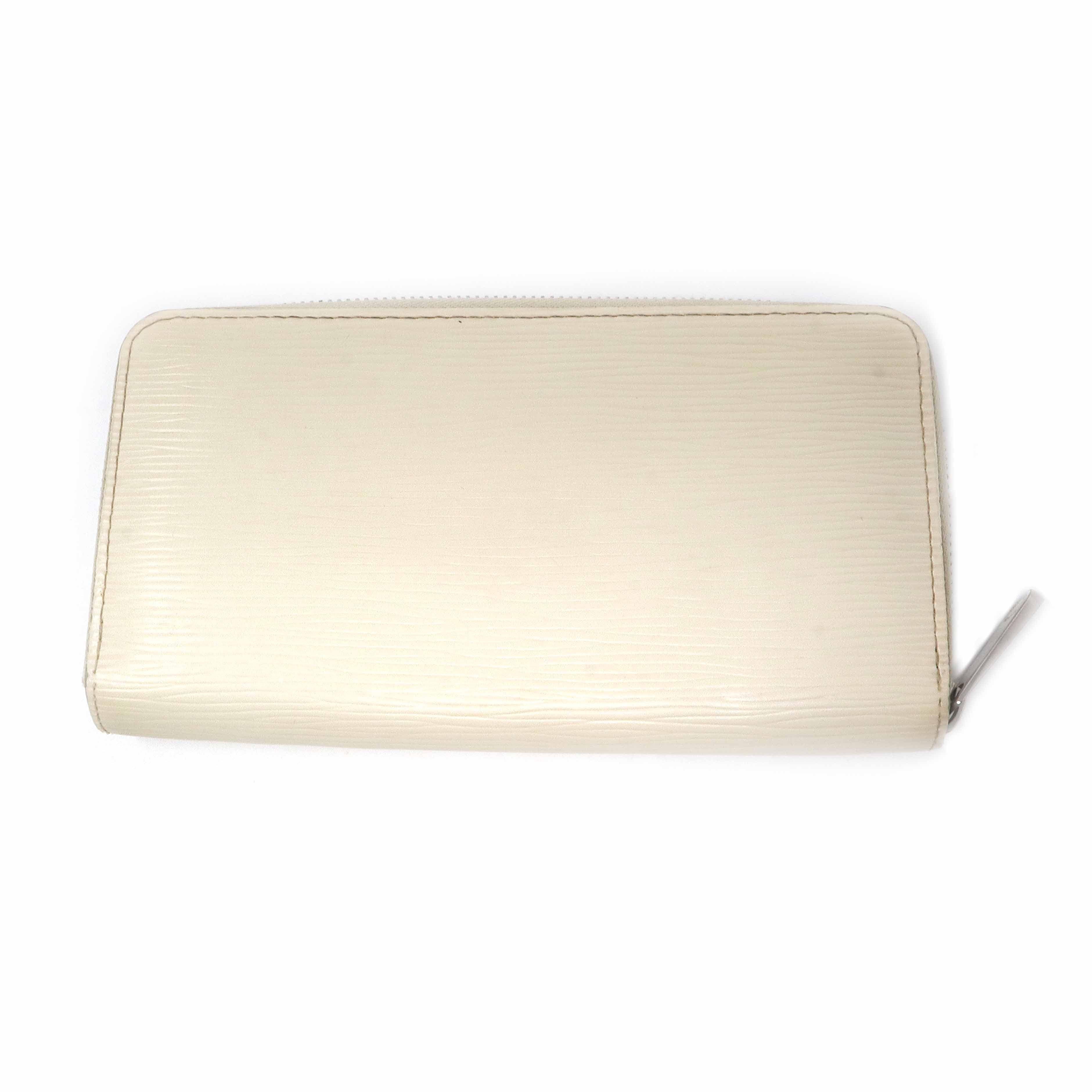 Louis Vuitton Louis Vuitton Zippy wallet Cream Epi Leather