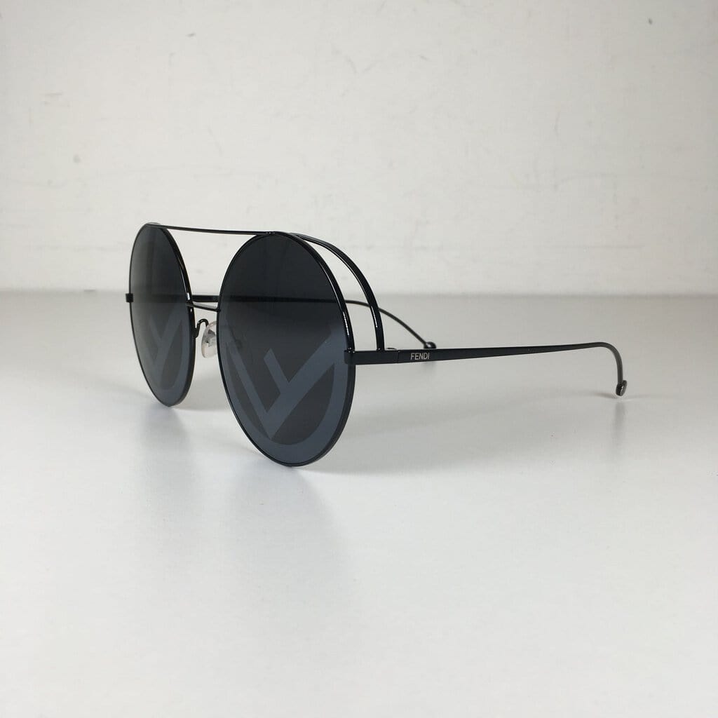 Luxe Du Jour Fendi Fendirama Round Sunglasses