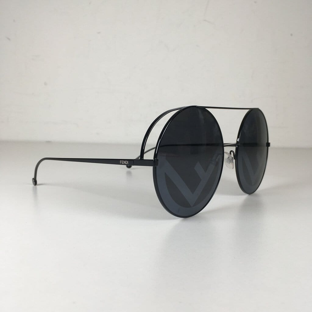 Luxe Du Jour Fendi Fendirama Round Sunglasses