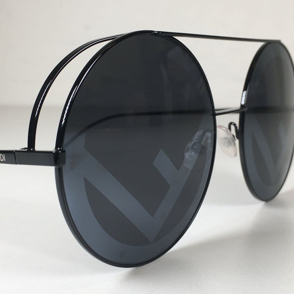 Luxe Du Jour Fendi Fendirama Round Sunglasses