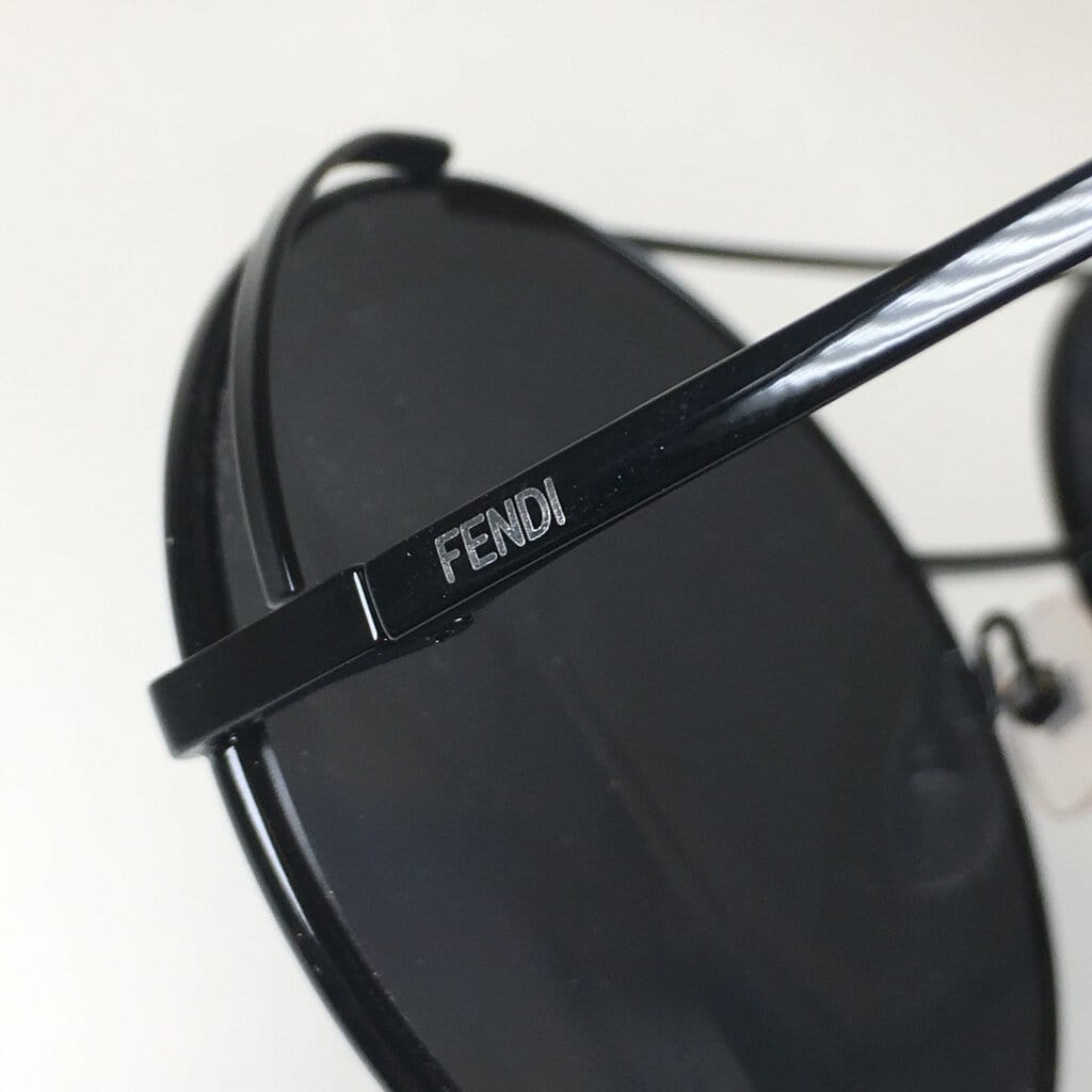 Luxe Du Jour Fendi Fendirama Round Sunglasses