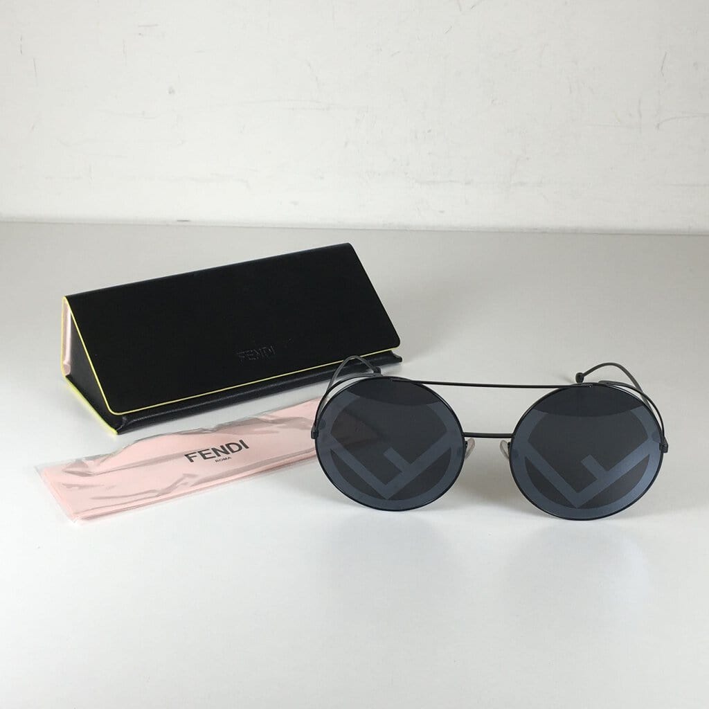 Luxe Du Jour Fendi Fendirama Round Sunglasses