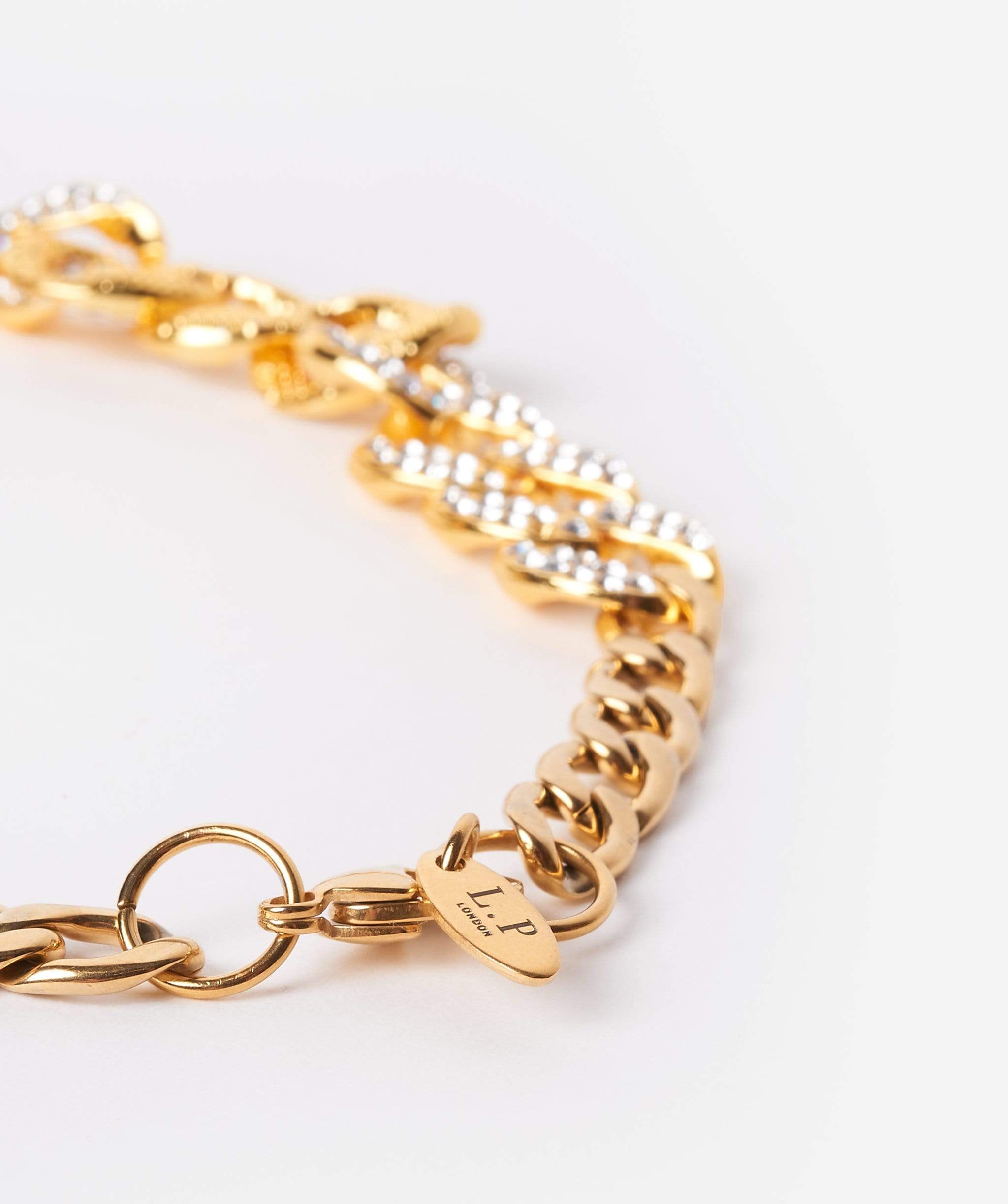 Luxury Promise Chunky Chain With Crystal Details