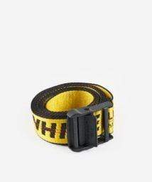 Luxury Promise Off-White Yellow Adjustable Logo Belt