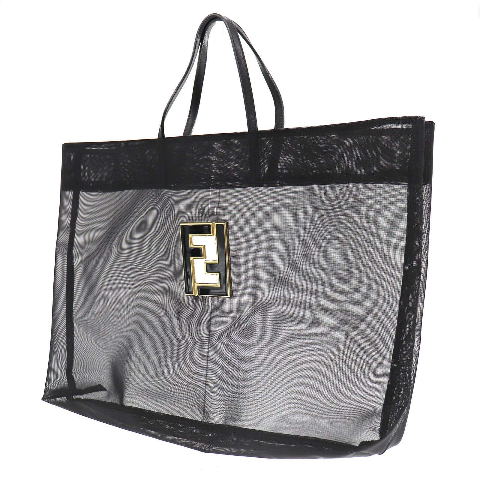 Luxury Promise Fendi Mesh Tote Bag