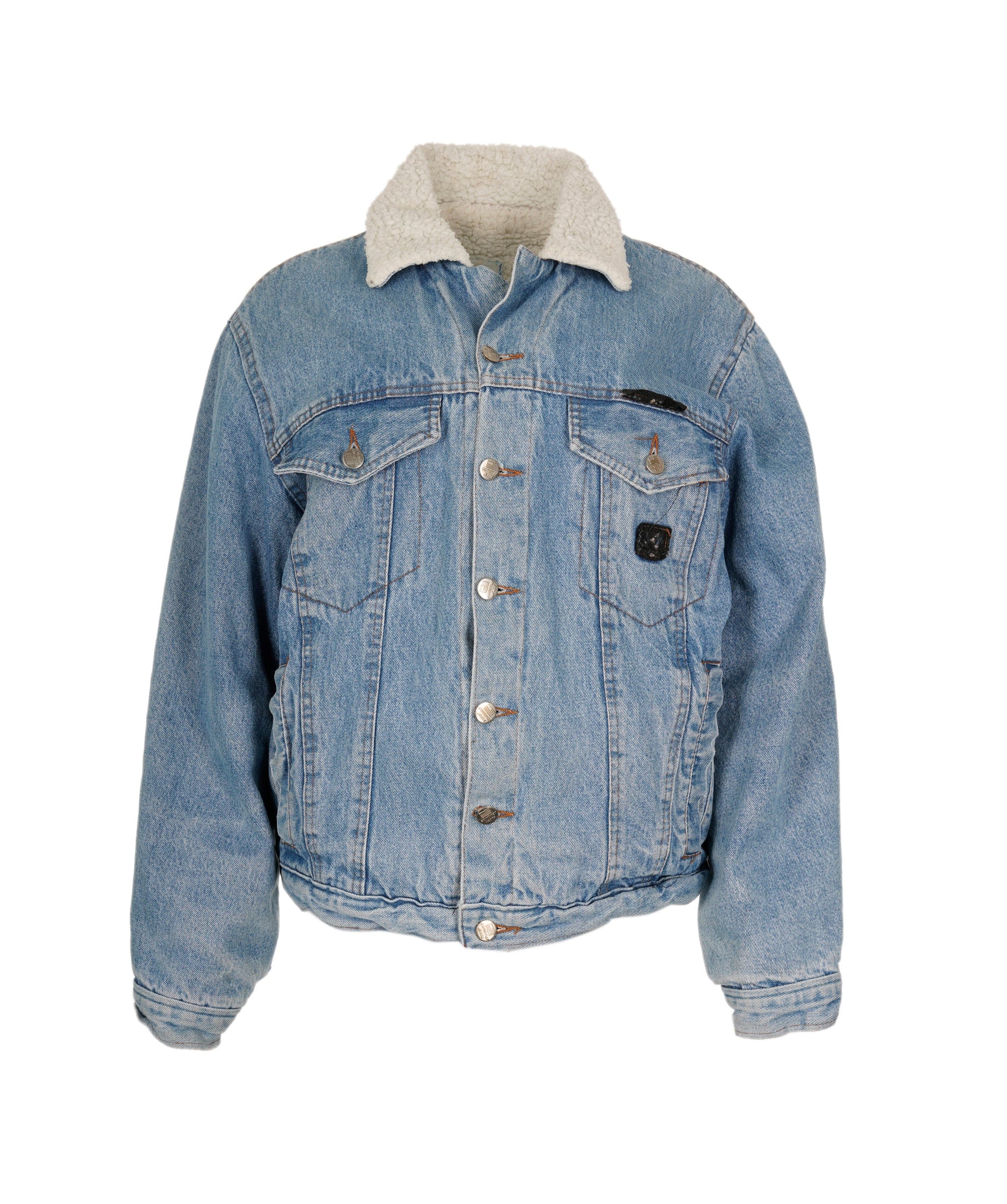 Luxury Promise Denim Jacket shearling   ASL4903