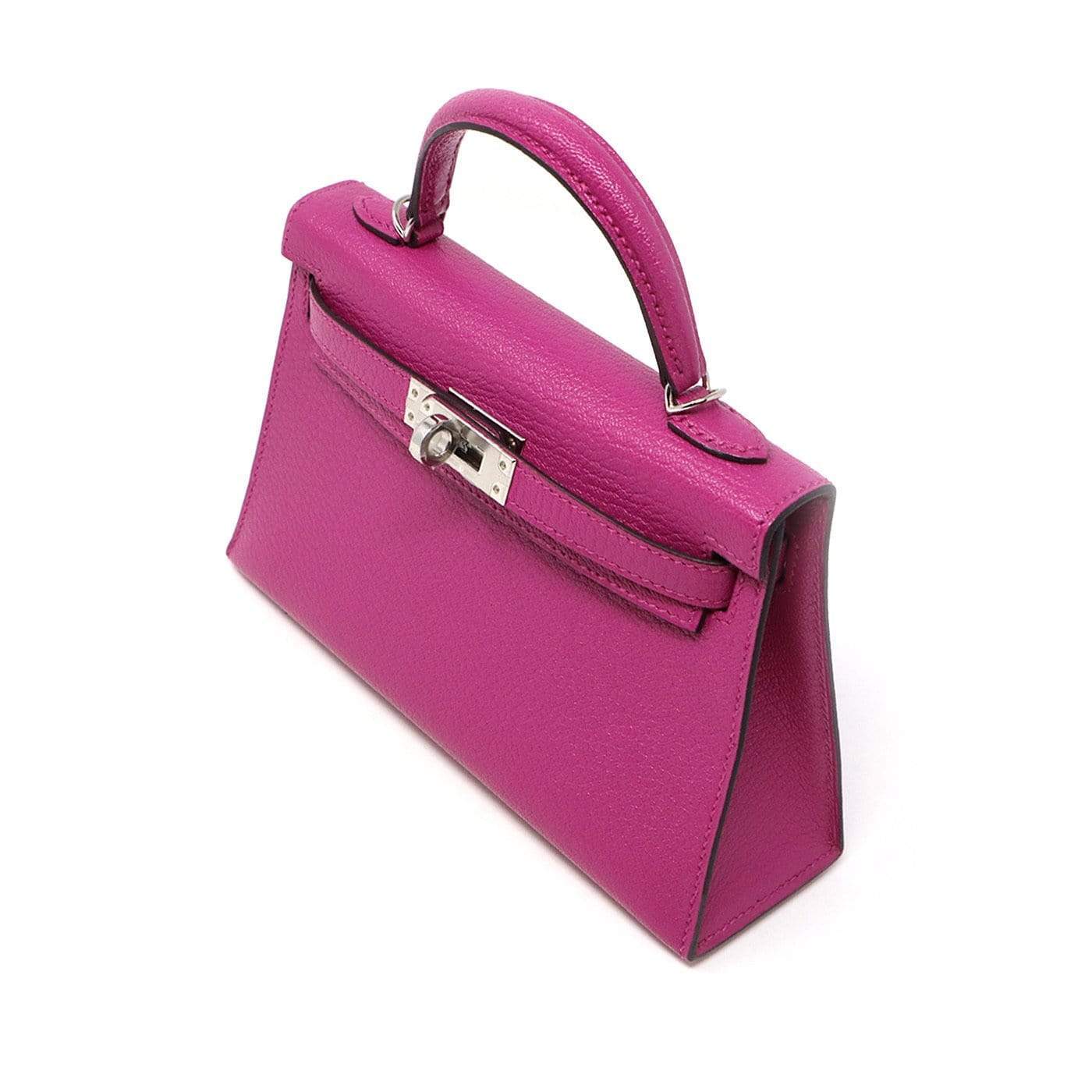 Luxury Promise Hermes mini kelly rose poupre