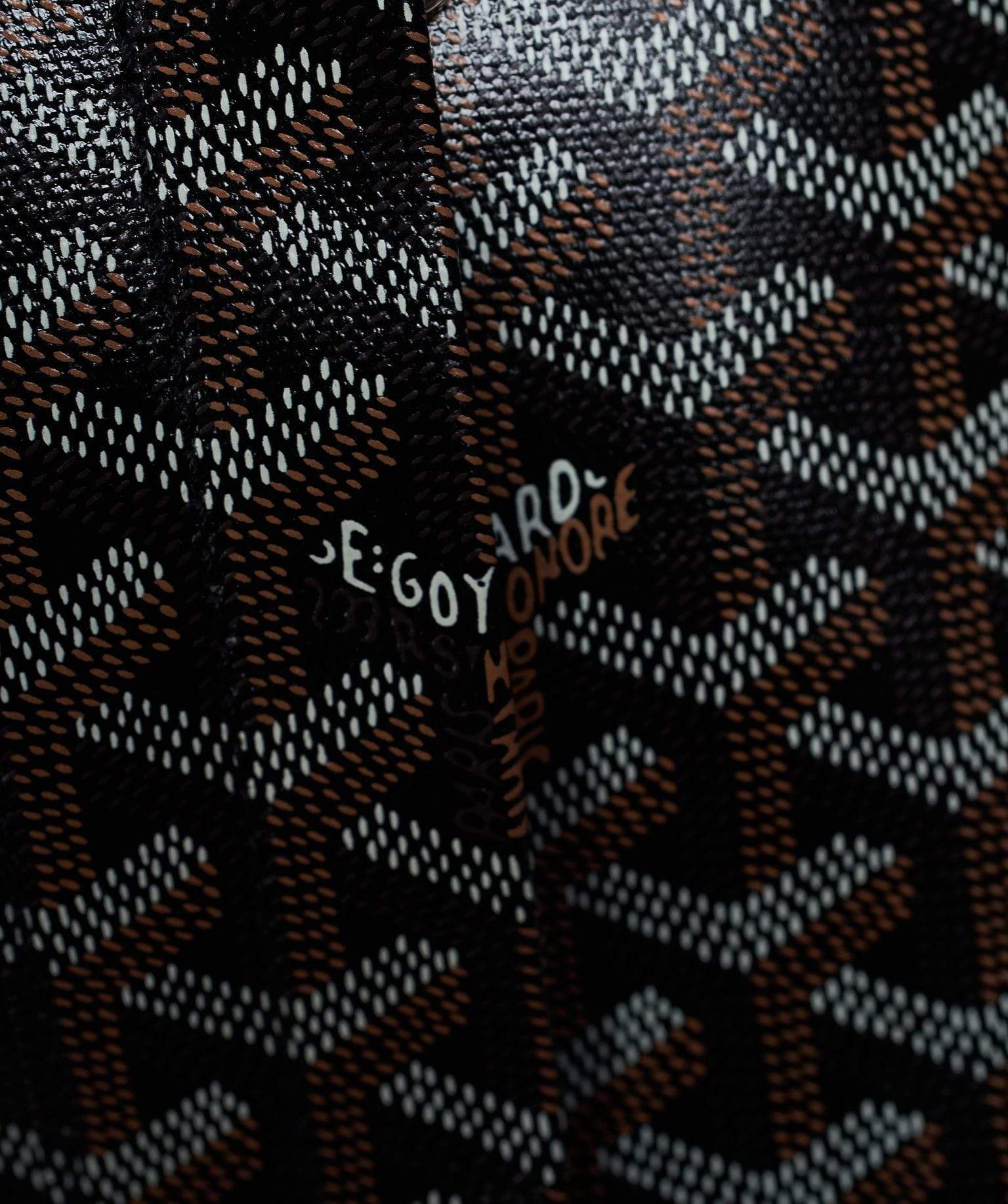 Luxury Promise Goyard Alpine Backpack in black