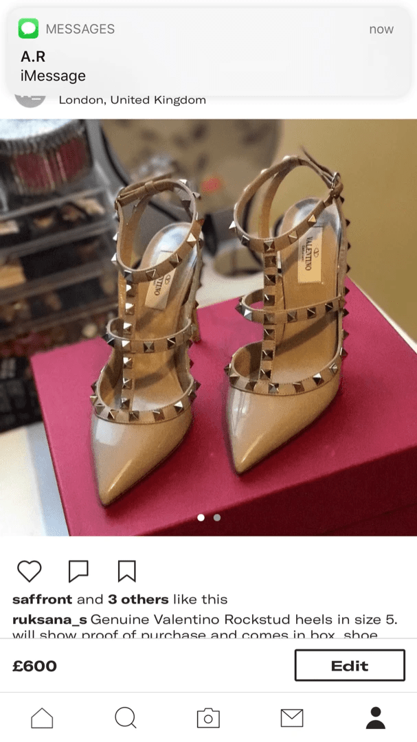 Luxury Promise Valentino Rockstud Heels